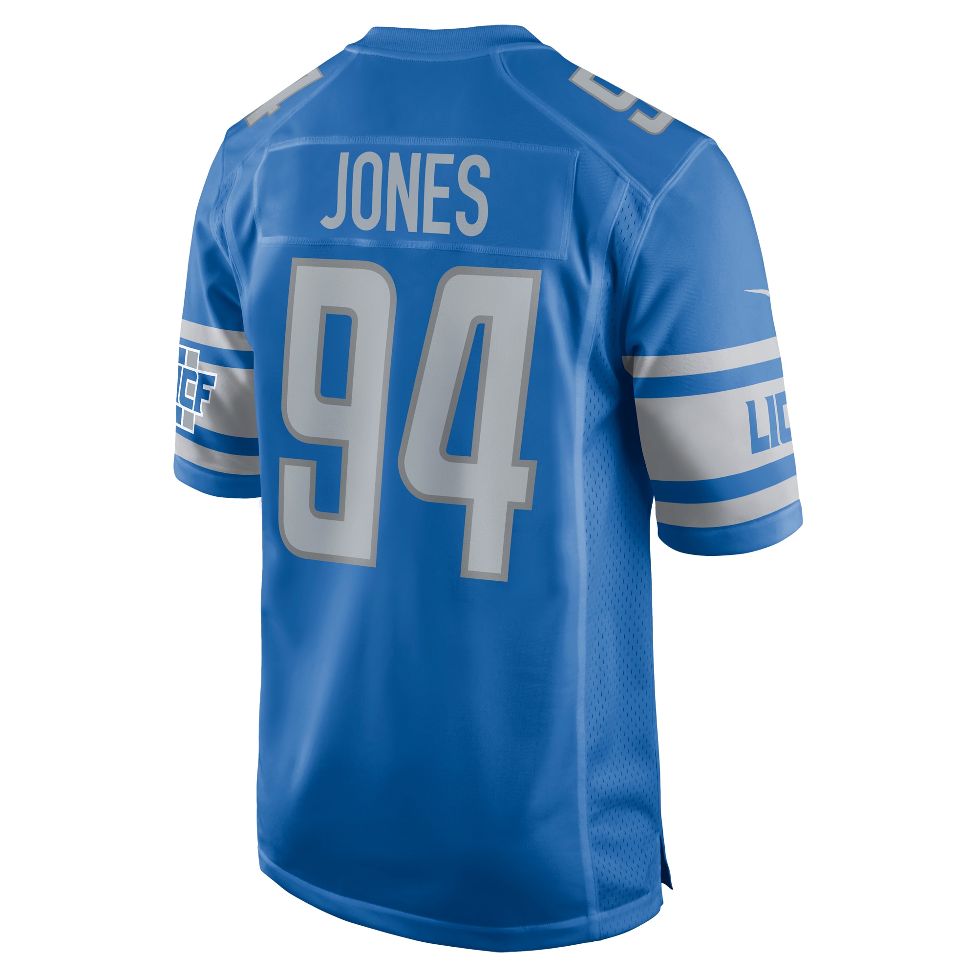 Benito Jones Detroit Lions Nike Home Game Player Jersey - Blue - vstockx