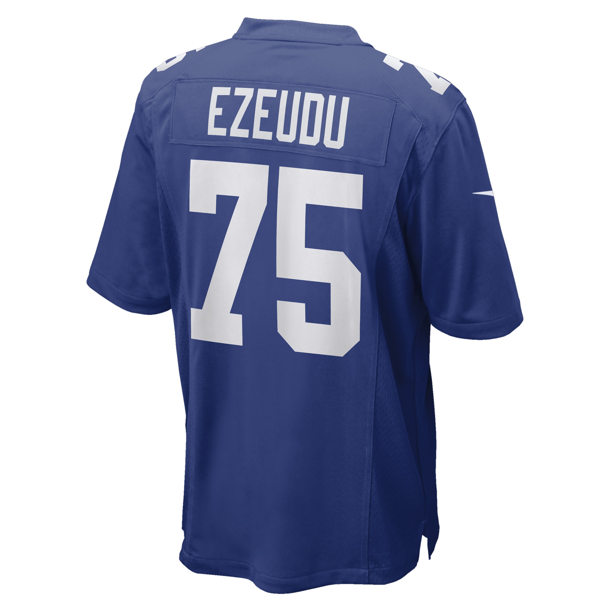 Joshua Ezeudu New York Giants Nike Game Player Jersey - Royal - vstockx