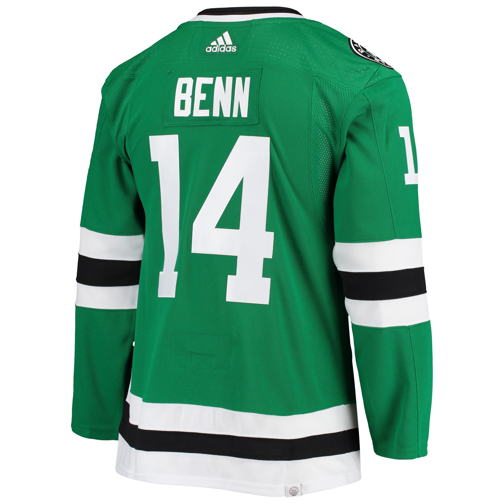 Jamie Benn Dallas Stars adidas Home Primegreen Authentic Pro Player Jersey - Kelly Green - vstockx
