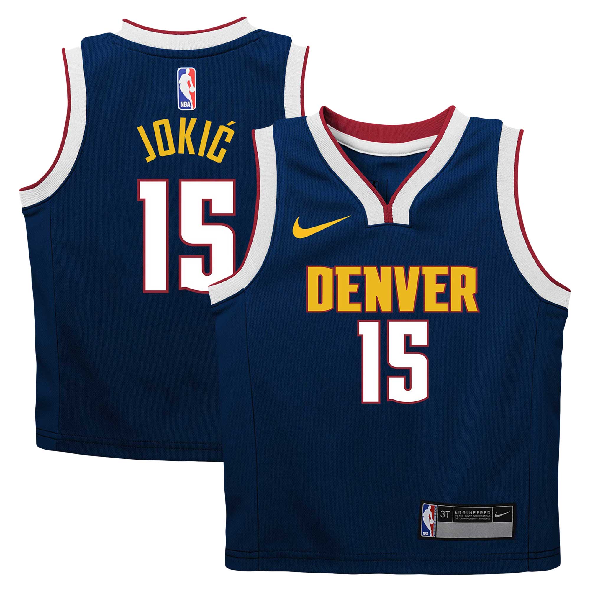 Nikola Jokic Denver Nuggets Nike Toddler Swingman Player Jersey - Icon Edition - Navy - vstockx