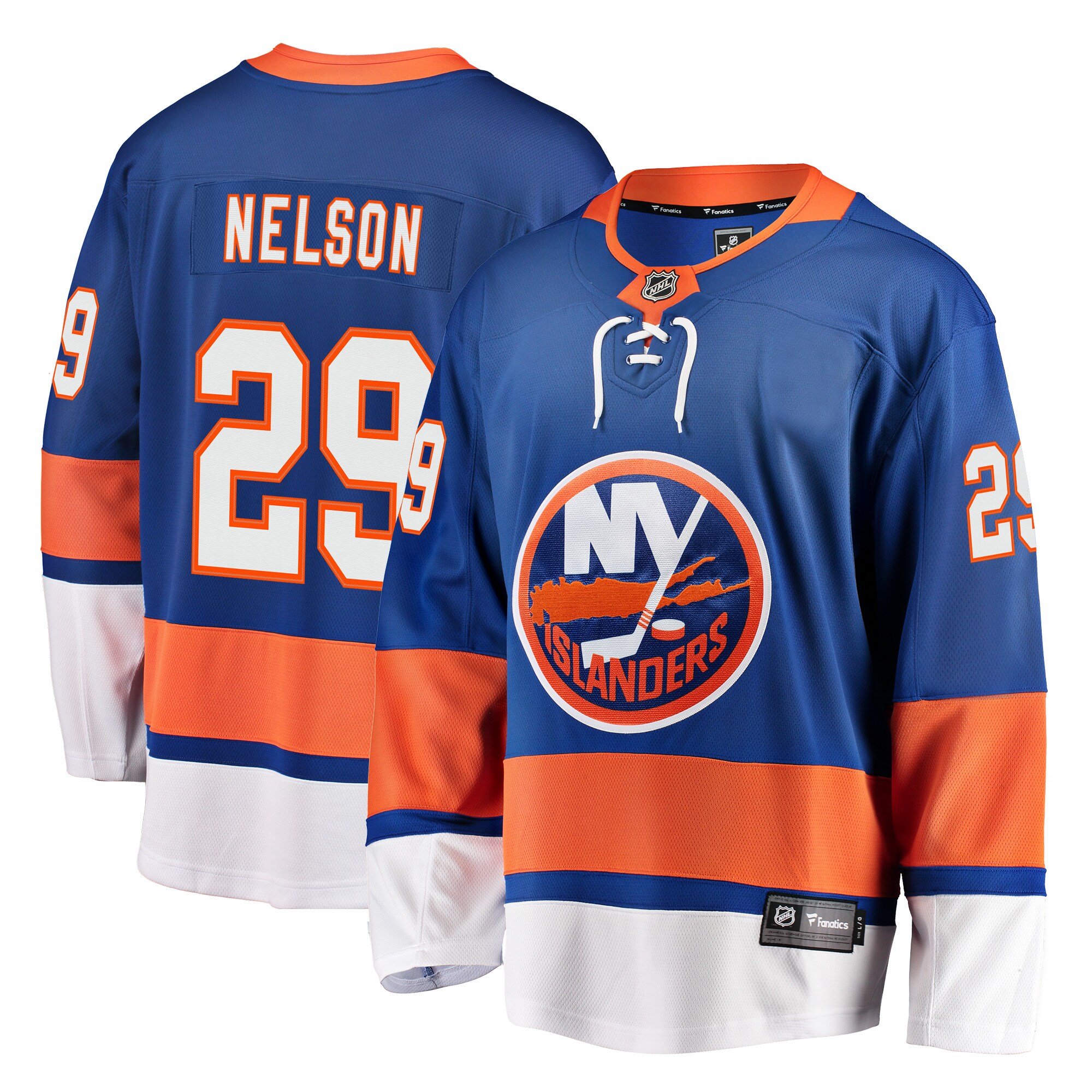 Brock Nelson New York Islanders Fanatics Branded Breakaway Player Jersey - Royal - vstockx