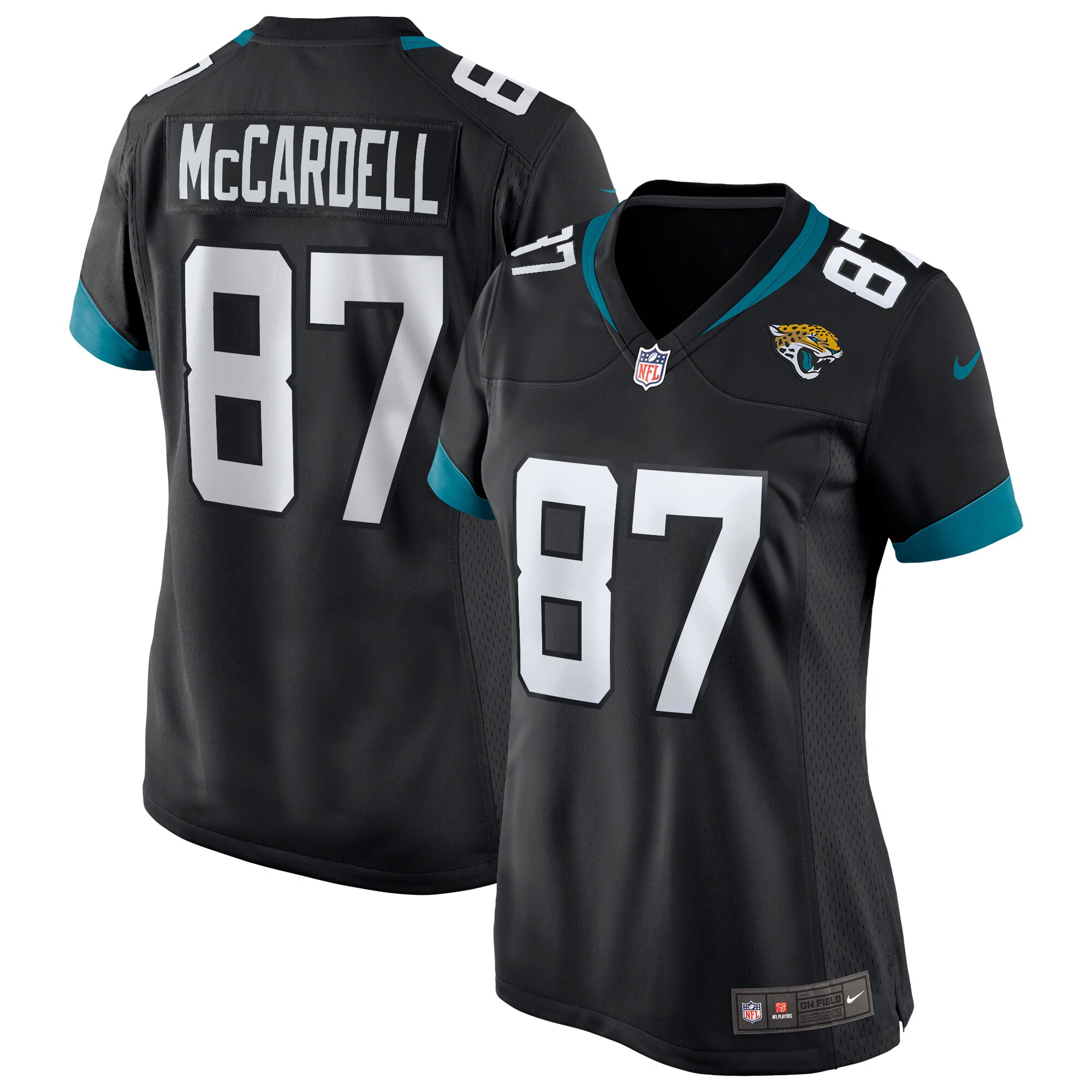 Keenan McCardell Jacksonville Jaguars Nike Women's Game Retired Player Jersey - Black - vstockx