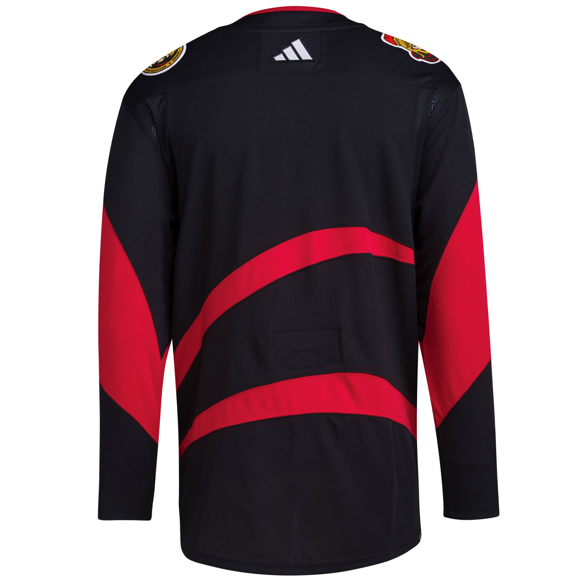 Ottawa Senators adidas Reverse Retro 2.0 Authentic Blank Jersey - Black - vstockx