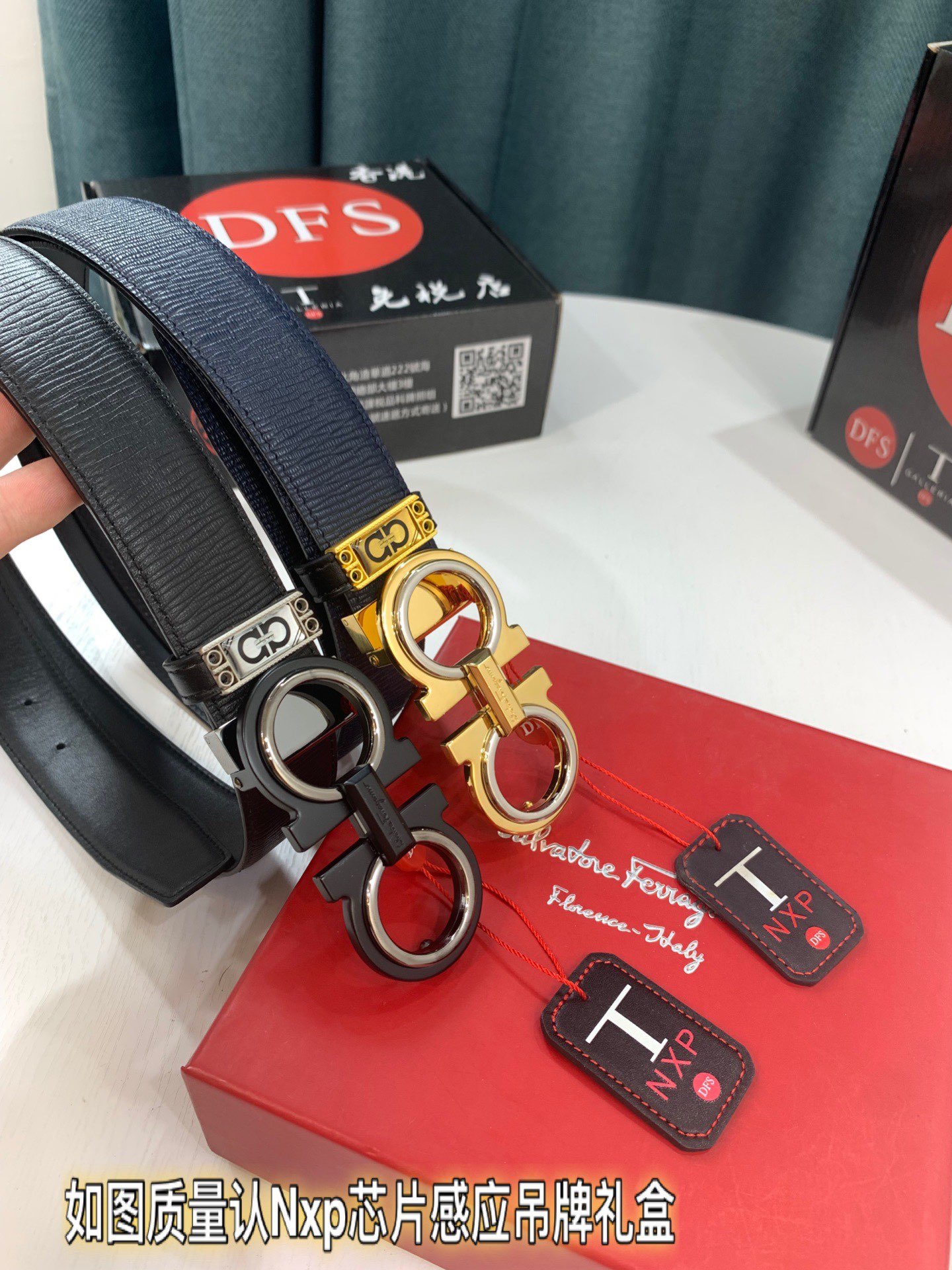 Streetwear Belt Ferragamo 319530 size:3.5cm - vstockx