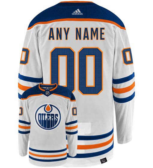 Customizable Edmonton Oilers 2021 Adidas Primegreen Authentic NHL Hockey Jersey - vstockx