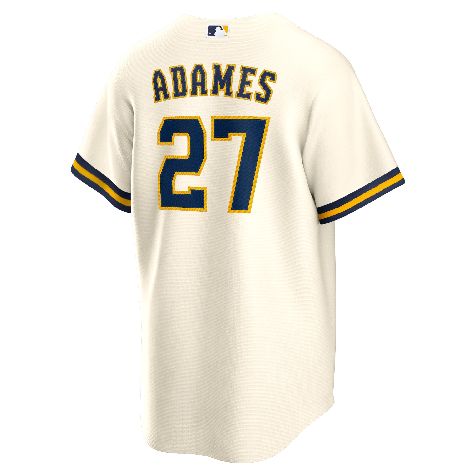 Willy Adames Milwaukee Brewers Nike Replica Player Jersey - White - vstockx