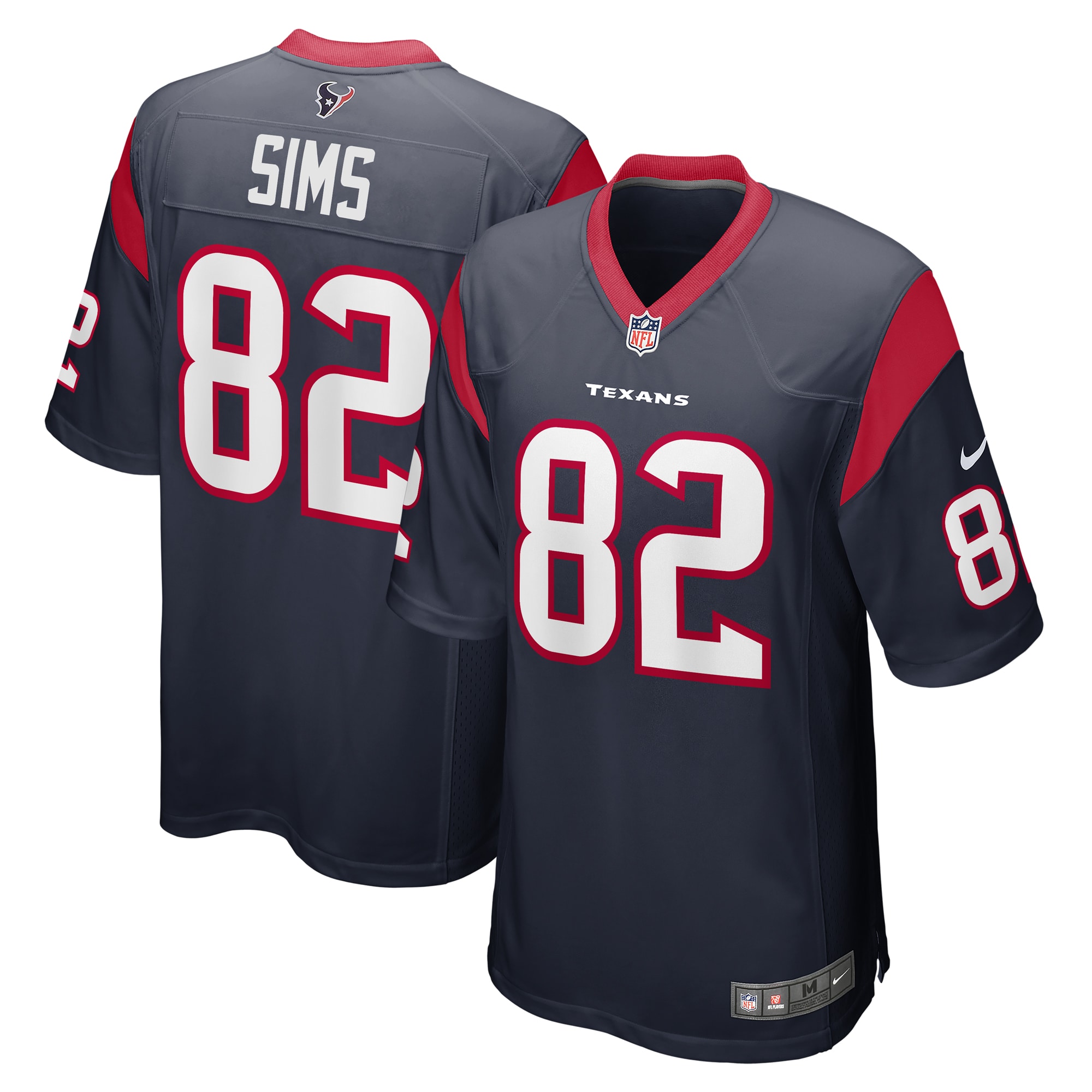 Steven Sims Houston Texans Nike Game Jersey - Navy - vstockx