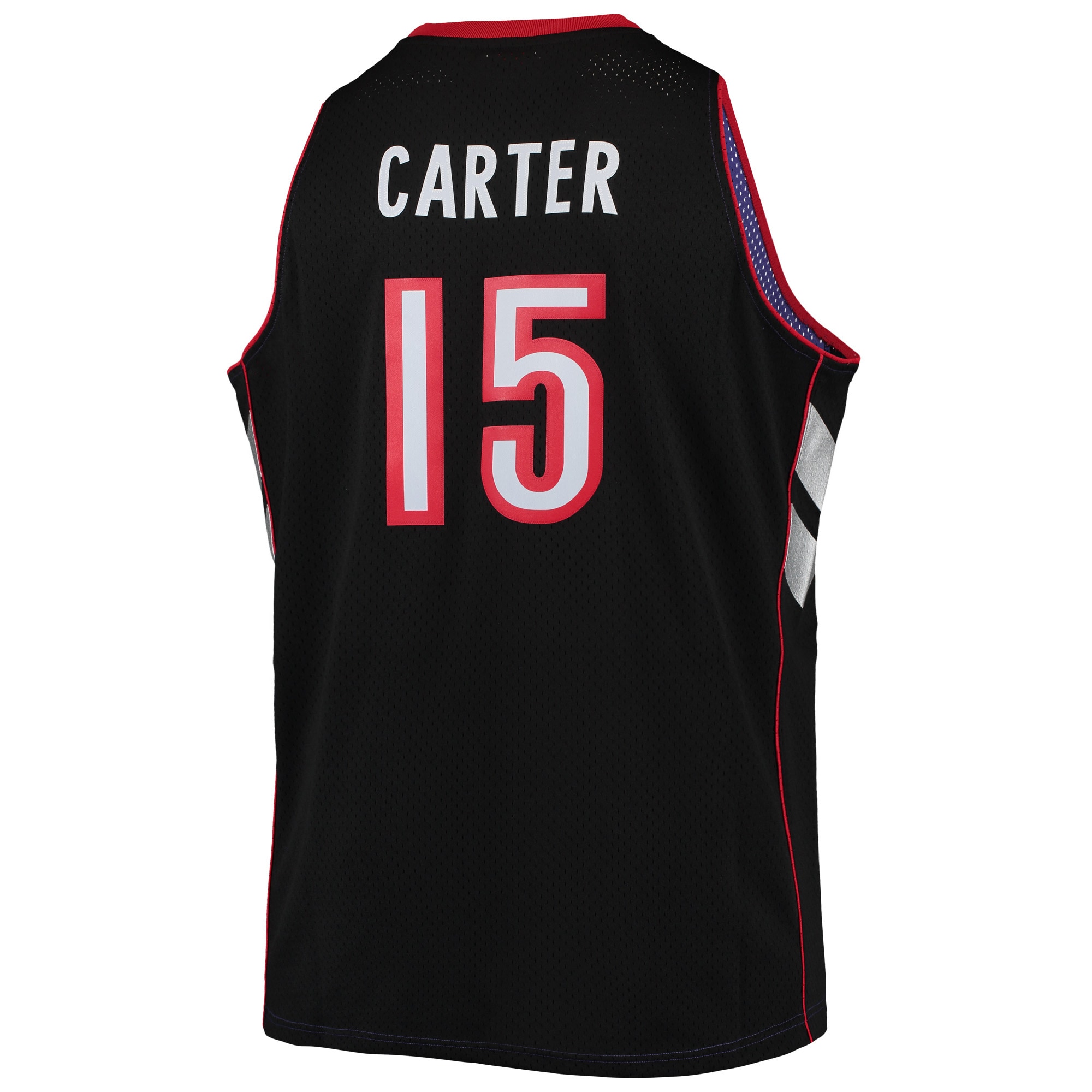 Vince Carter Toronto Raptors Mitchell & Ness Big & Tall 1999/00 Hardwood Classics Swingman Jersey - Purple - vstockx