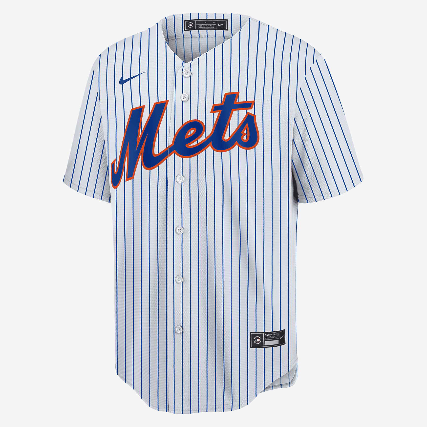 MLB New York Mets Men's Replica Baseball Jersey - White - vstockx