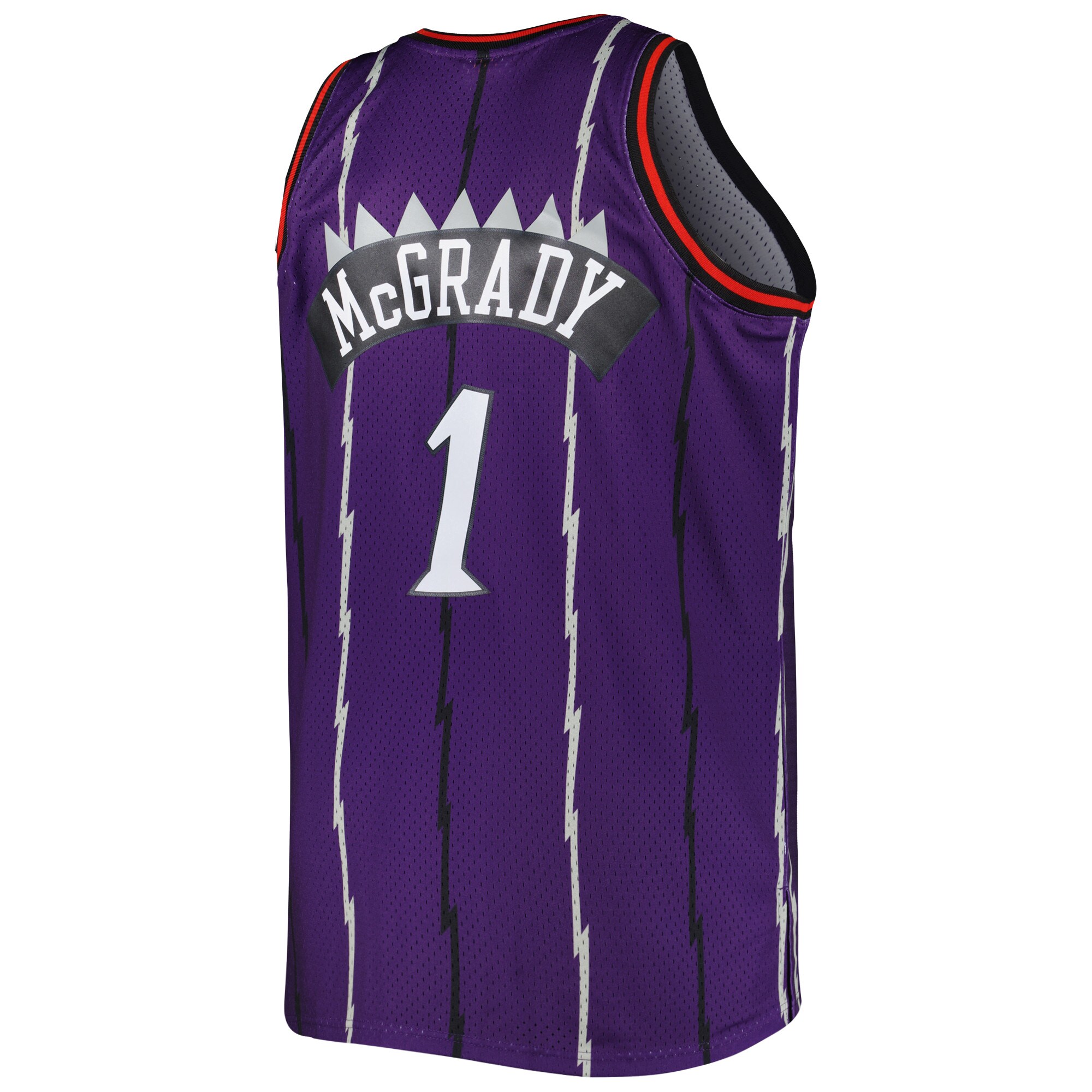 Tracy McGrady Toronto Raptors Mitchell & Ness Big & Tall Hardwood Classics 1998/99 Swingman Jersey - Purple - vstockx