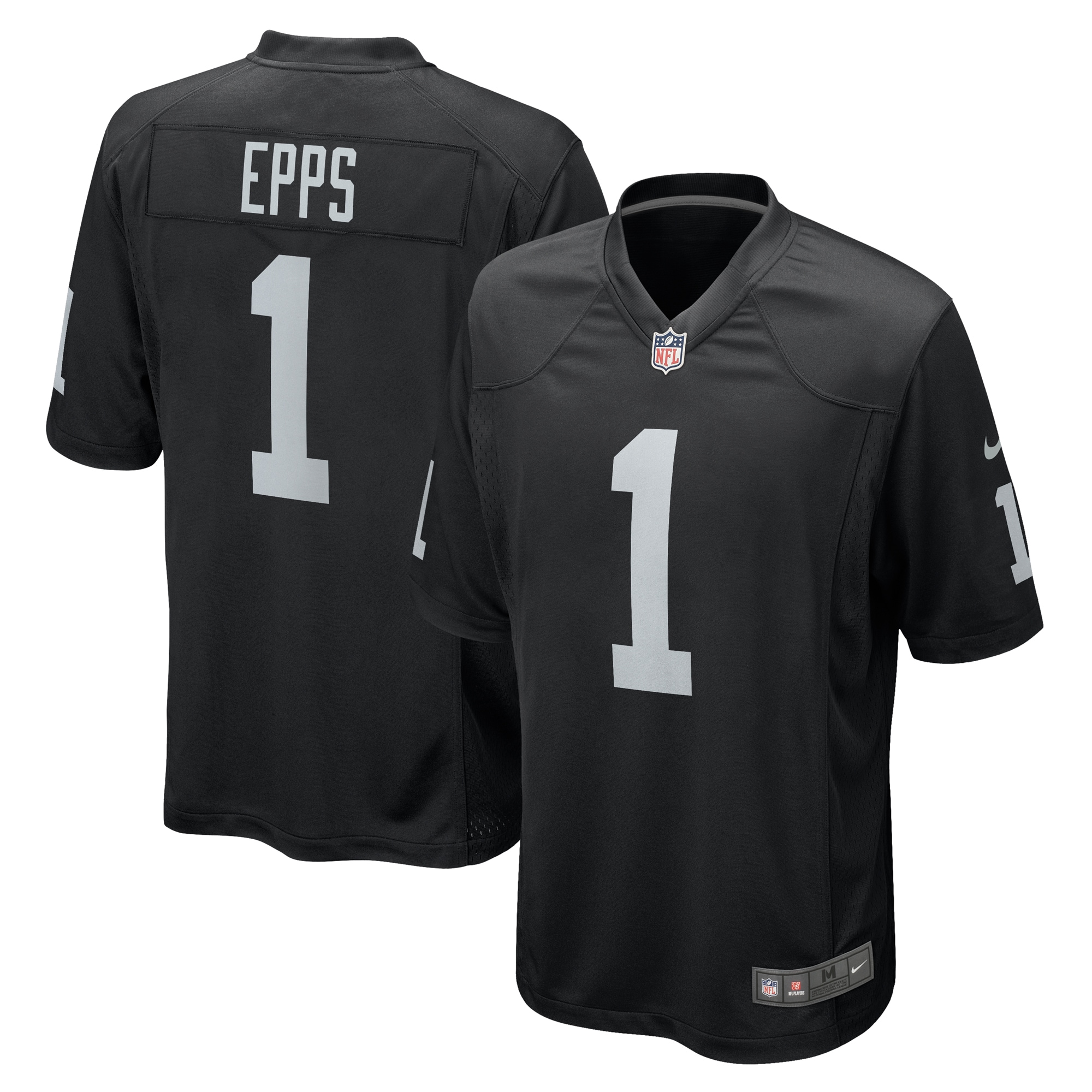 Marcus Epps Las Vegas Raiders Nike Game Player Jersey - Black - vstockx