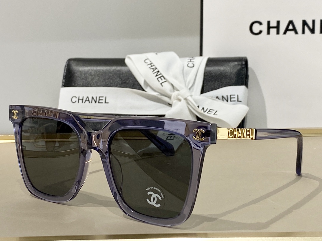 Sunglasses Chanel CH7329 size:56-22-145 - vstockx