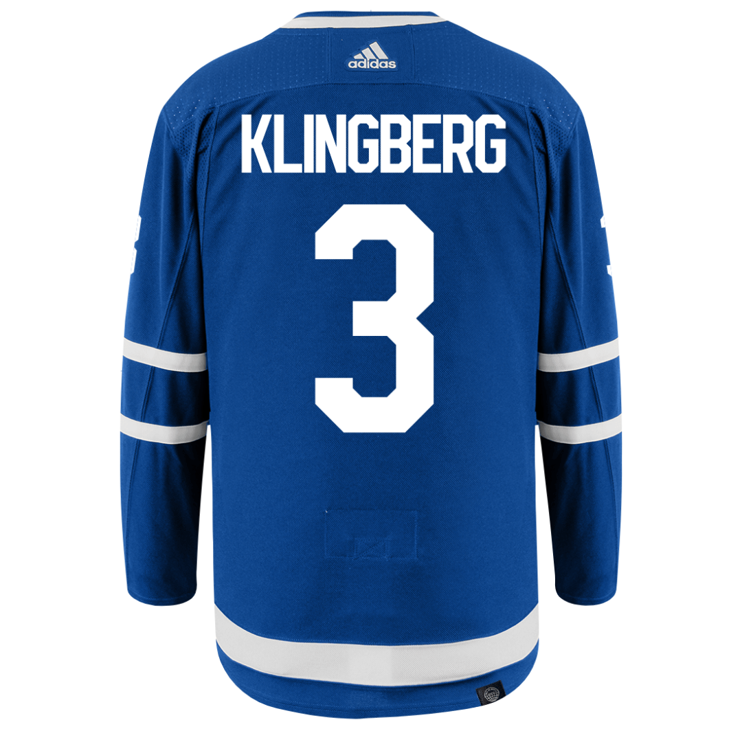 John Klingberg Toronto Maple Leafs Adidas Primegreen Authentic NHL Hockey Jersey - vstockx