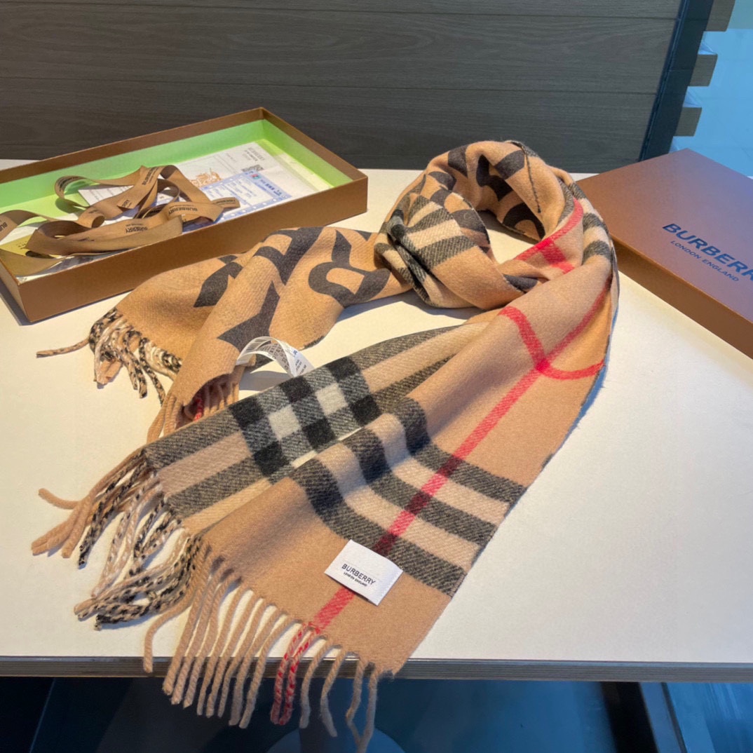 Streetwear Scarf Burberry 329016 SIZE:200 x 32cm - vstockx