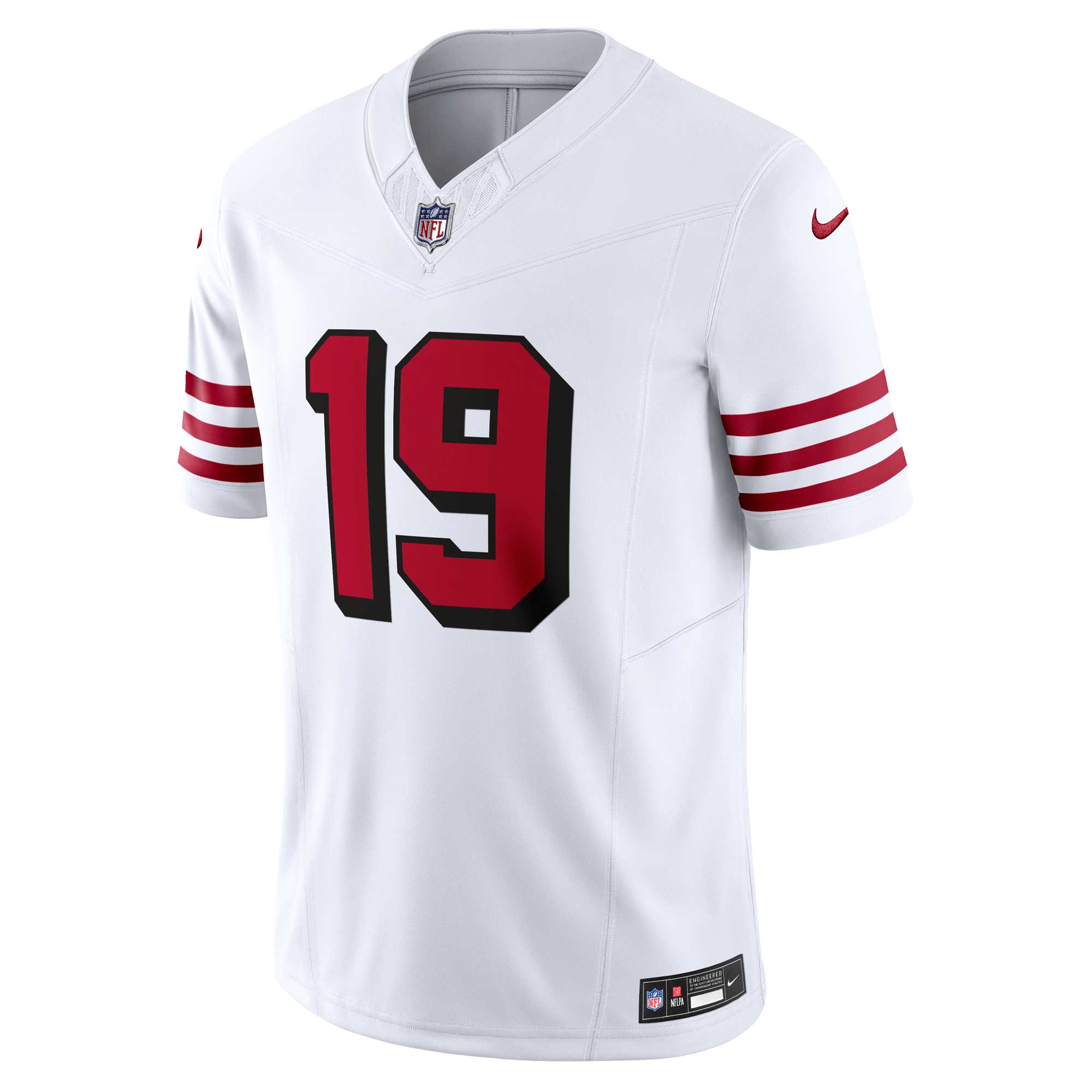 Men's Nike Deebo Samuel White San Francisco 49ers Alternate Vapor F.U.S.E. Limited Jersey - vstockx