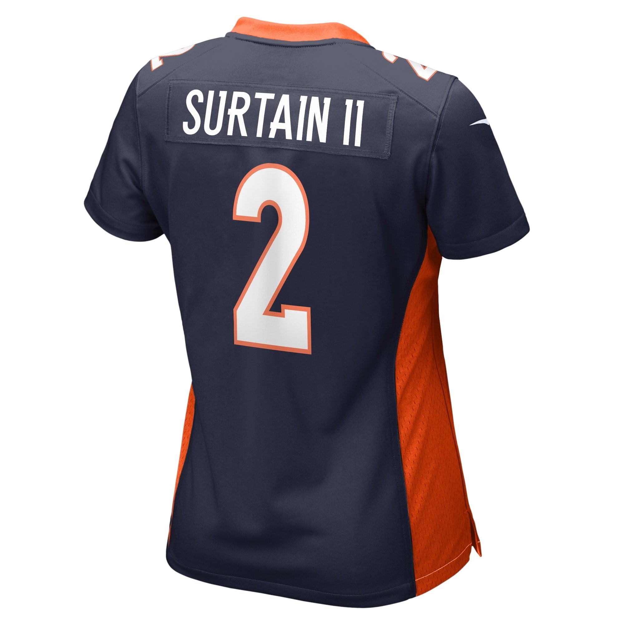 Women's Nike Patrick Surtain II Navy Denver Broncos Home Game Player Jersey - vstockx