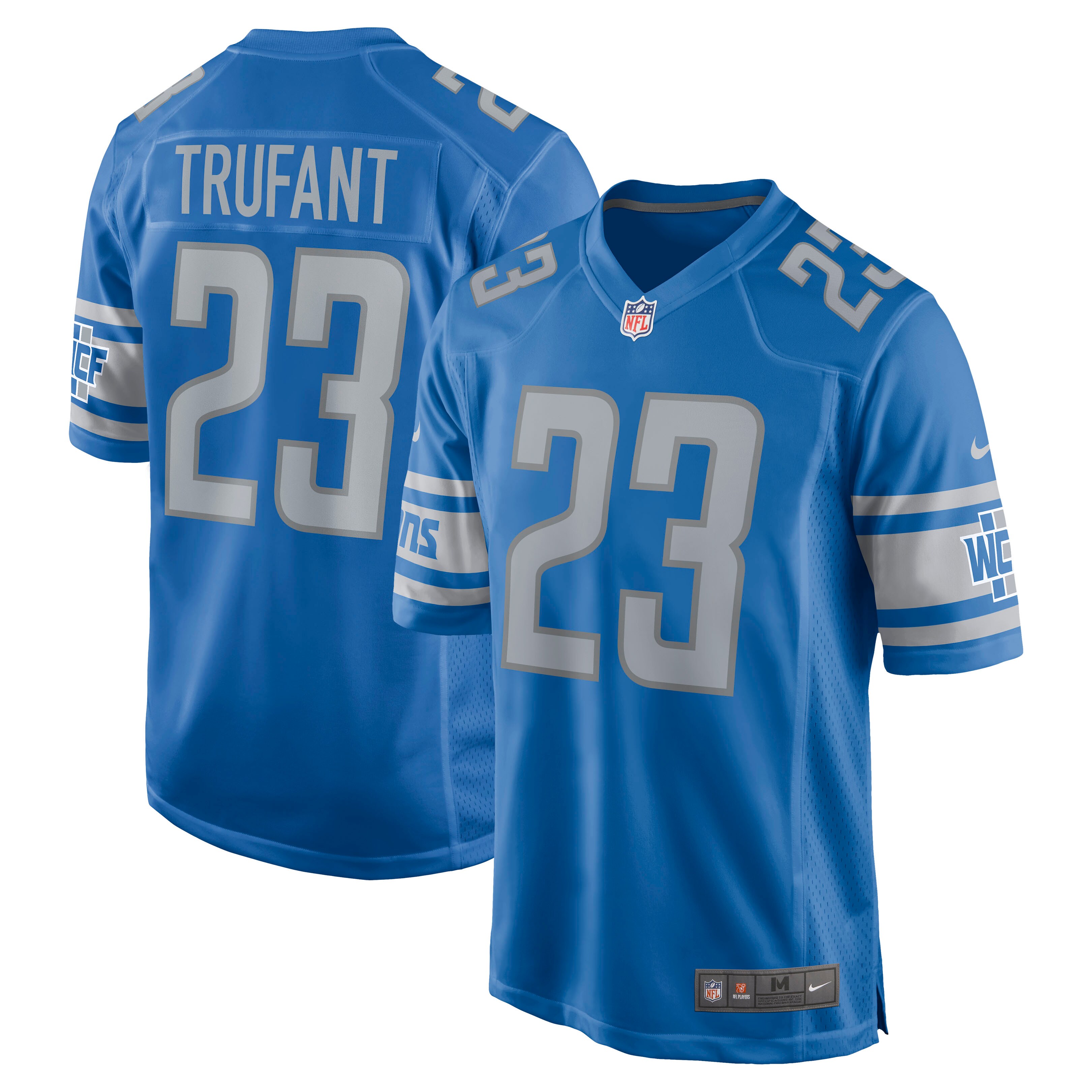 Desmond Trufant Detroit Lions Nike Game Jersey - Blue - vstockx