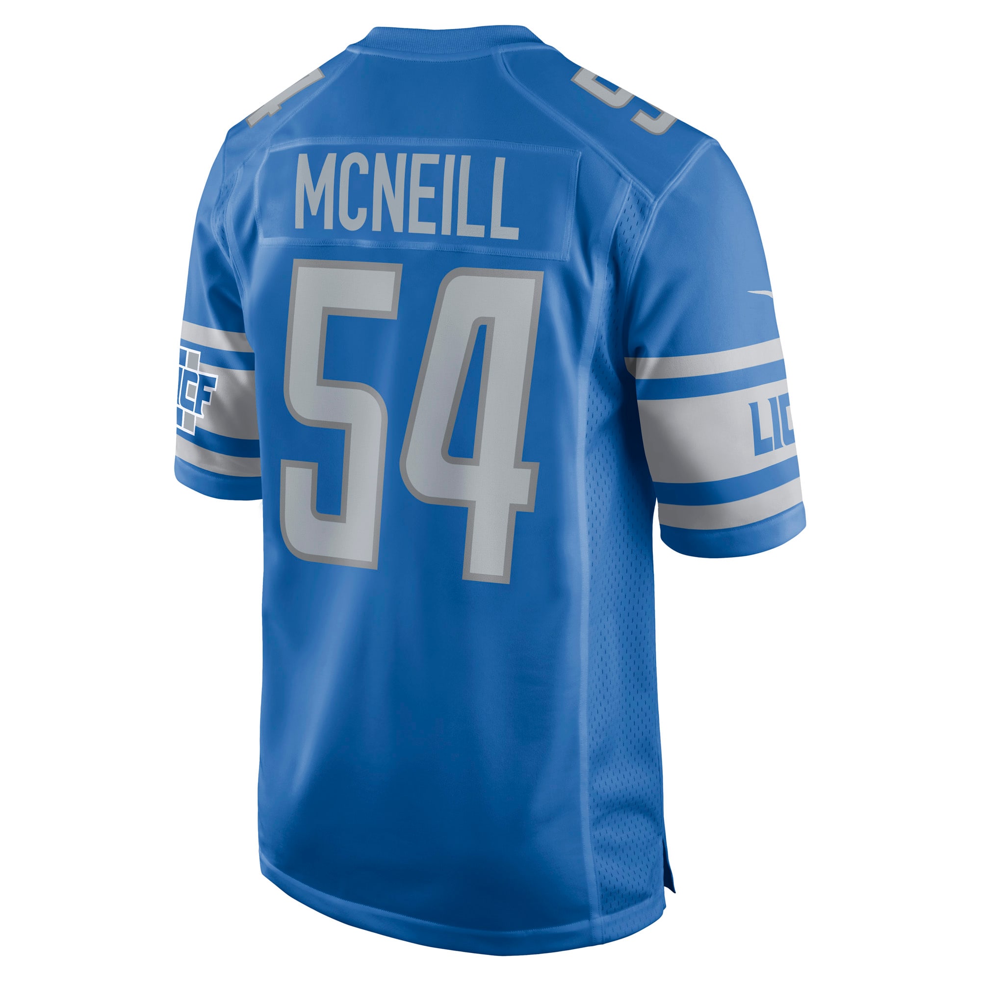 Alim McNeill Detroit Lions Nike Game Jersey - Blue - vstockx