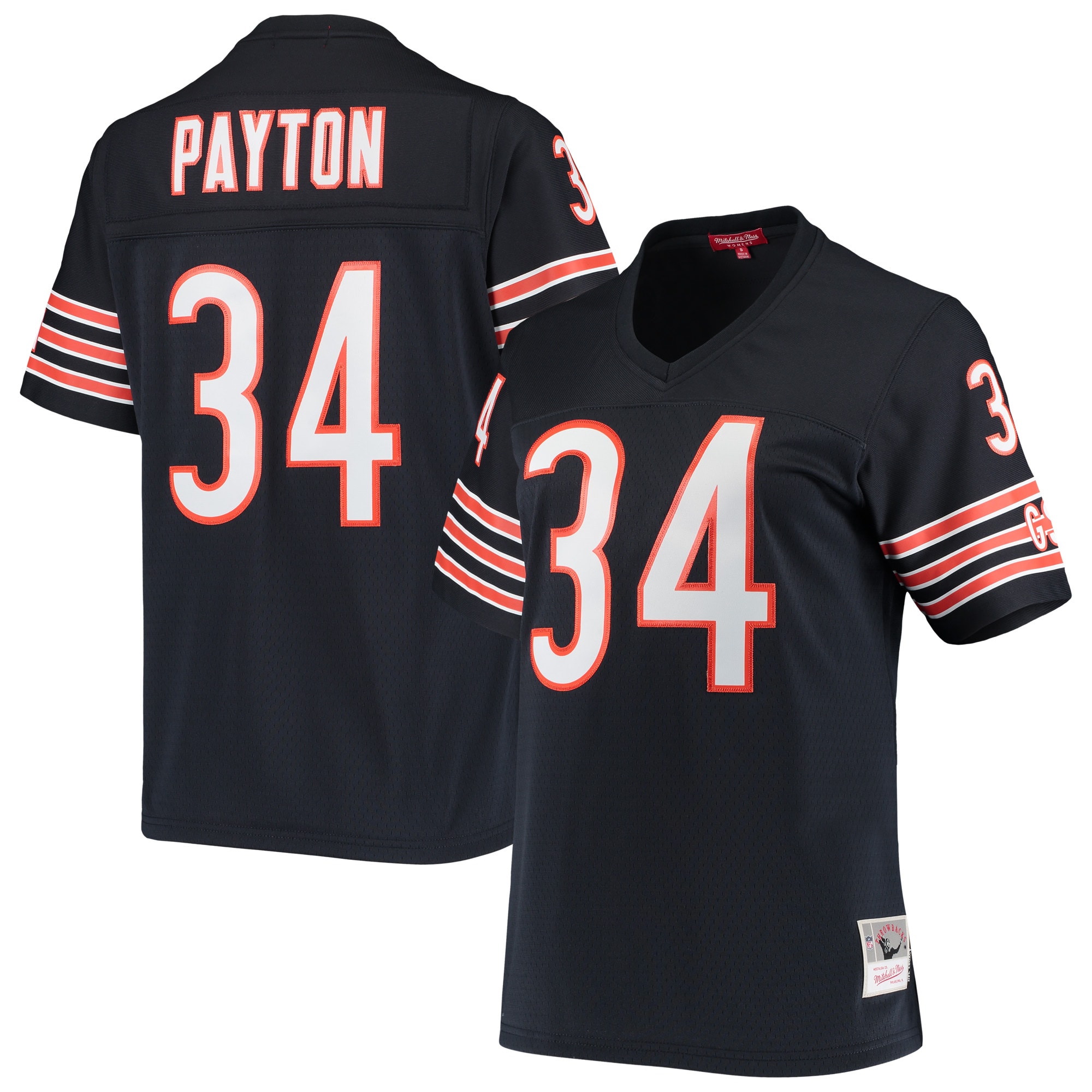 Walter Payton Chicago Bears Mitchell & Ness Women's 1985 Legacy Replica Jersey - Navy - vstockx