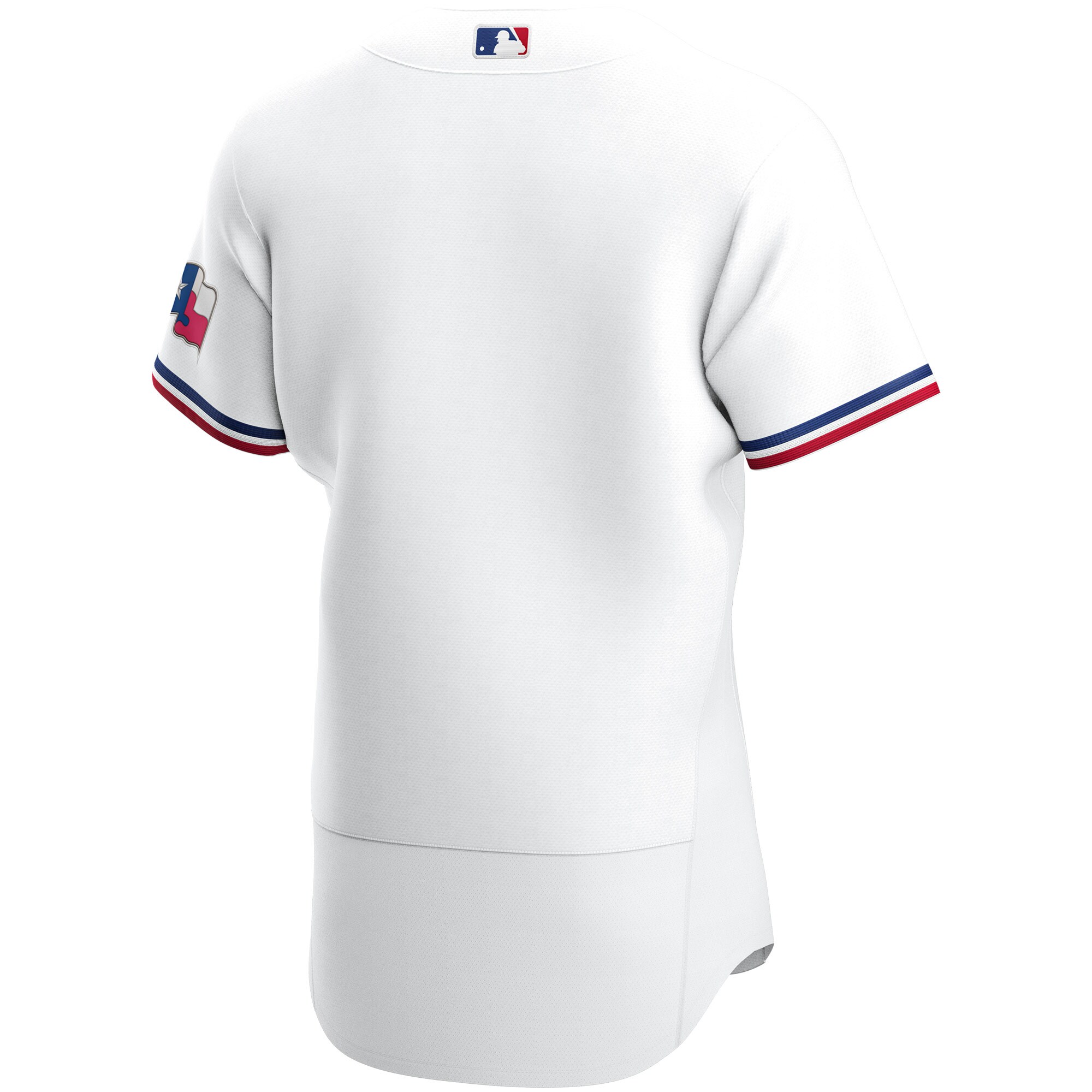 Texas Rangers Nike Home Authentic Team Logo Jersey - White - vstockx