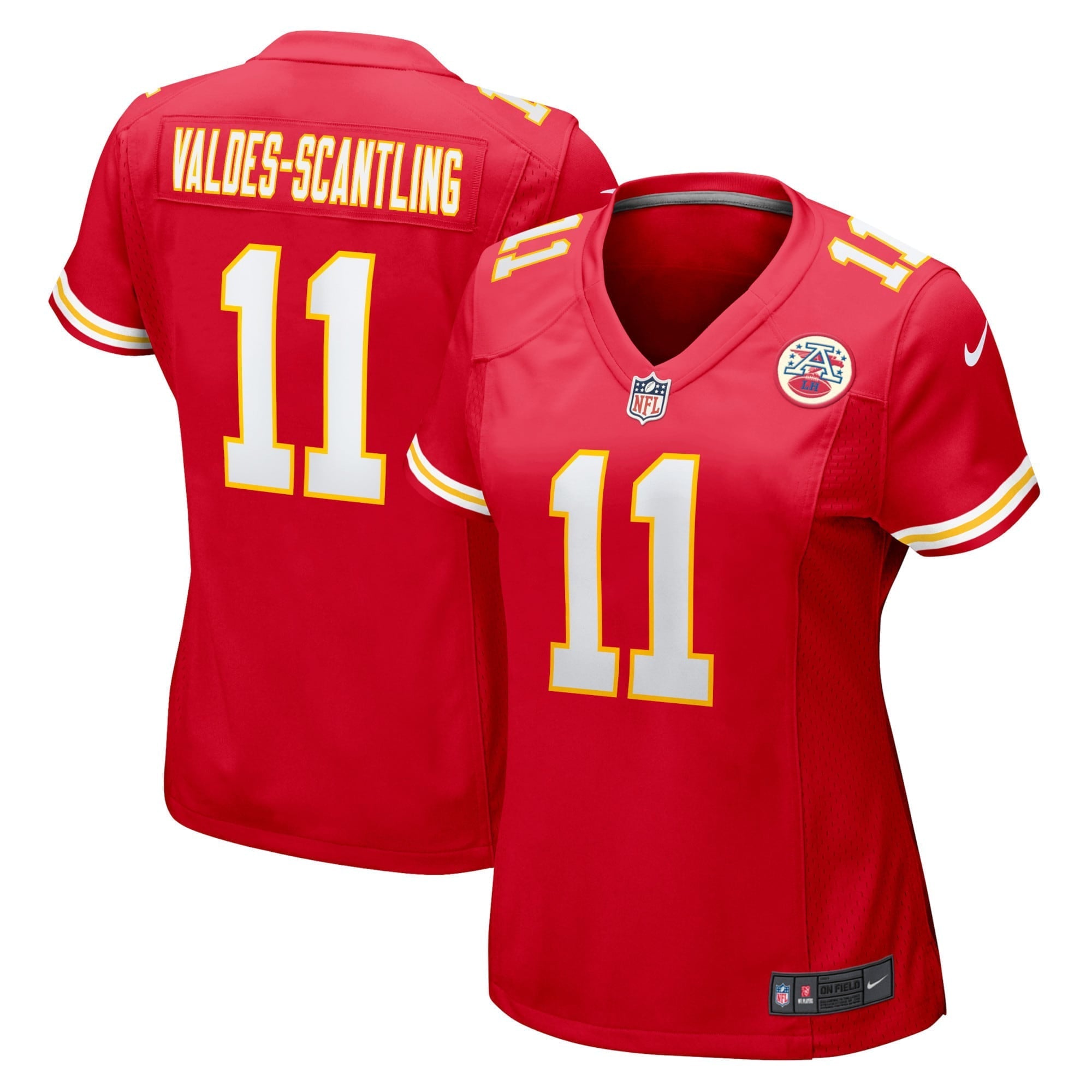 Women's Nike Marquez Valdes-Scantling Red Kansas City Chiefs Game Jersey - vstockx