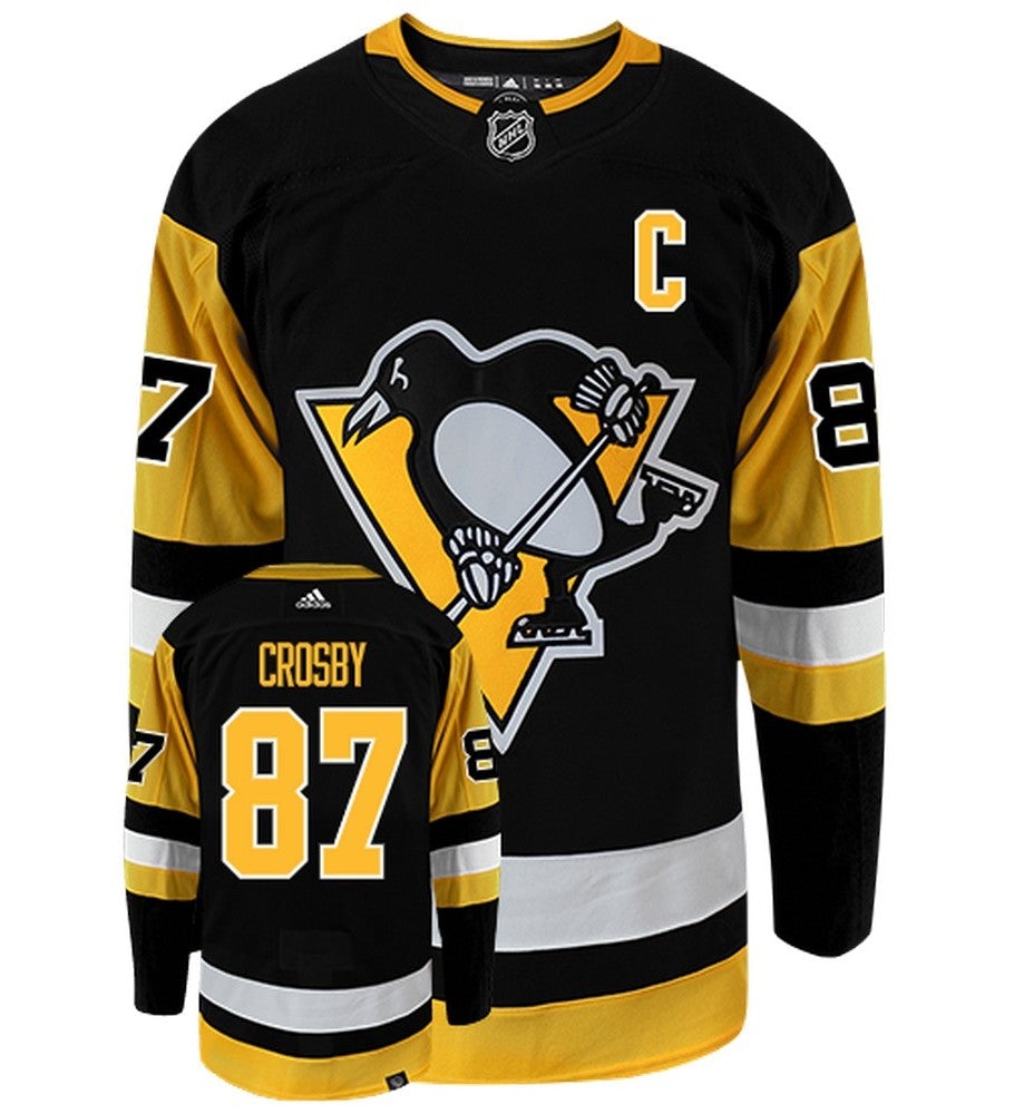 Sidney Crosby Pittsburgh Penguins Adidas Primegreen Authentic NHL Hockey Jersey - vstockx