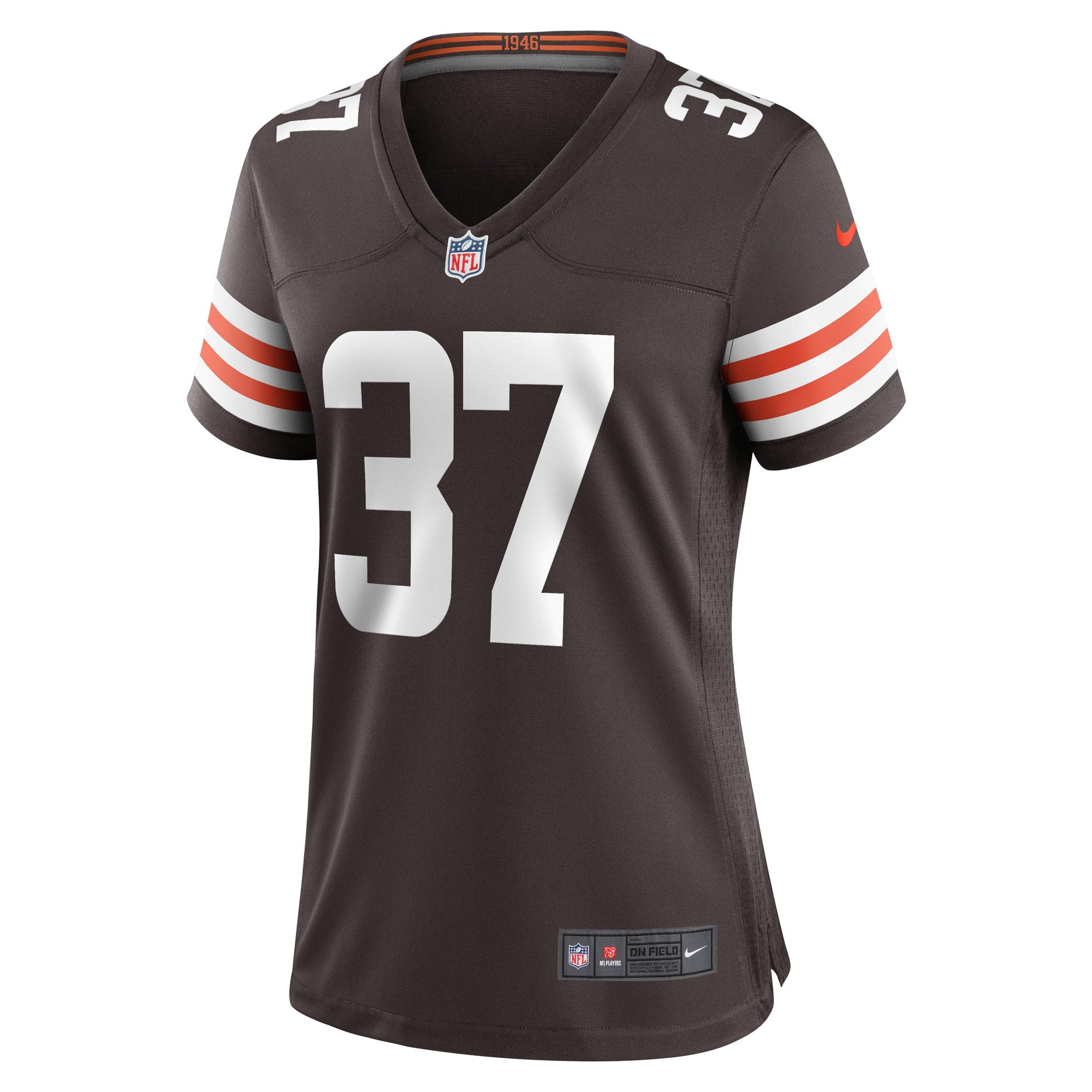 Women's Nike D'Anthony Bell Brown Cleveland Browns Game Player Jersey - vstockx