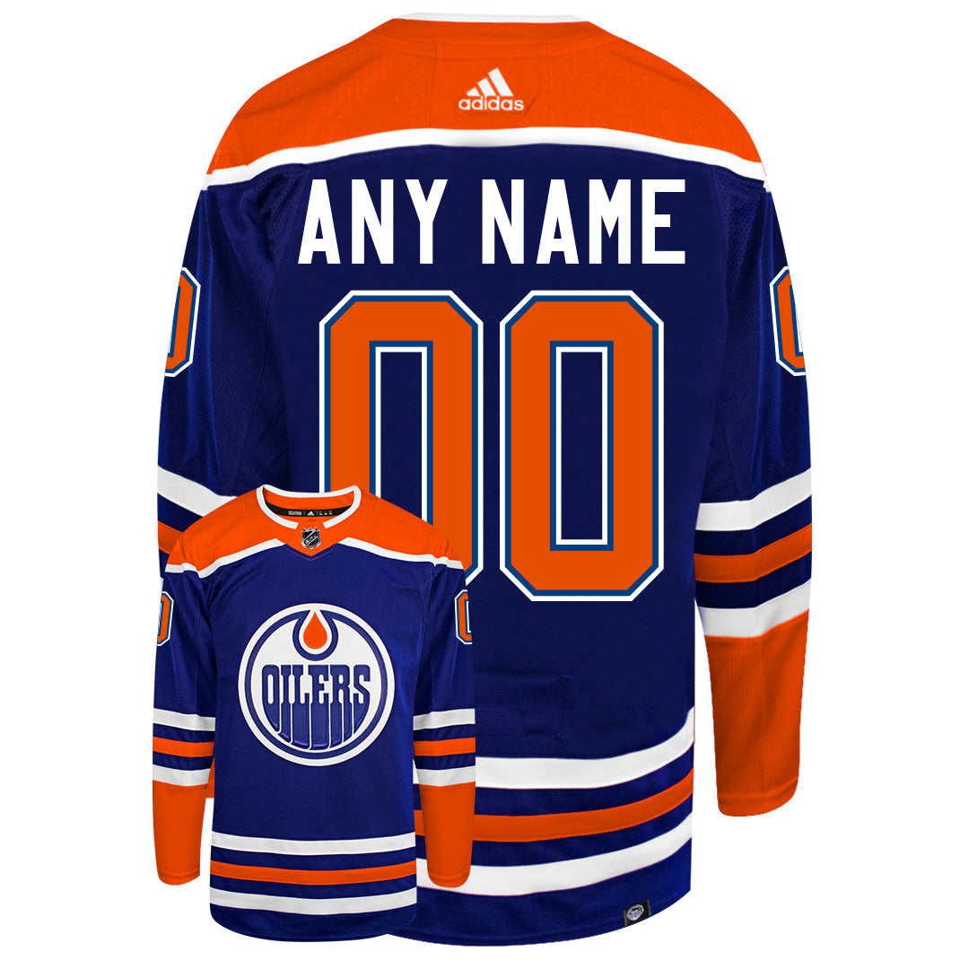 Customizable Edmonton Oilers 2022 Adidas Primegreen Authentic NHL Hockey Jersey - vstockx