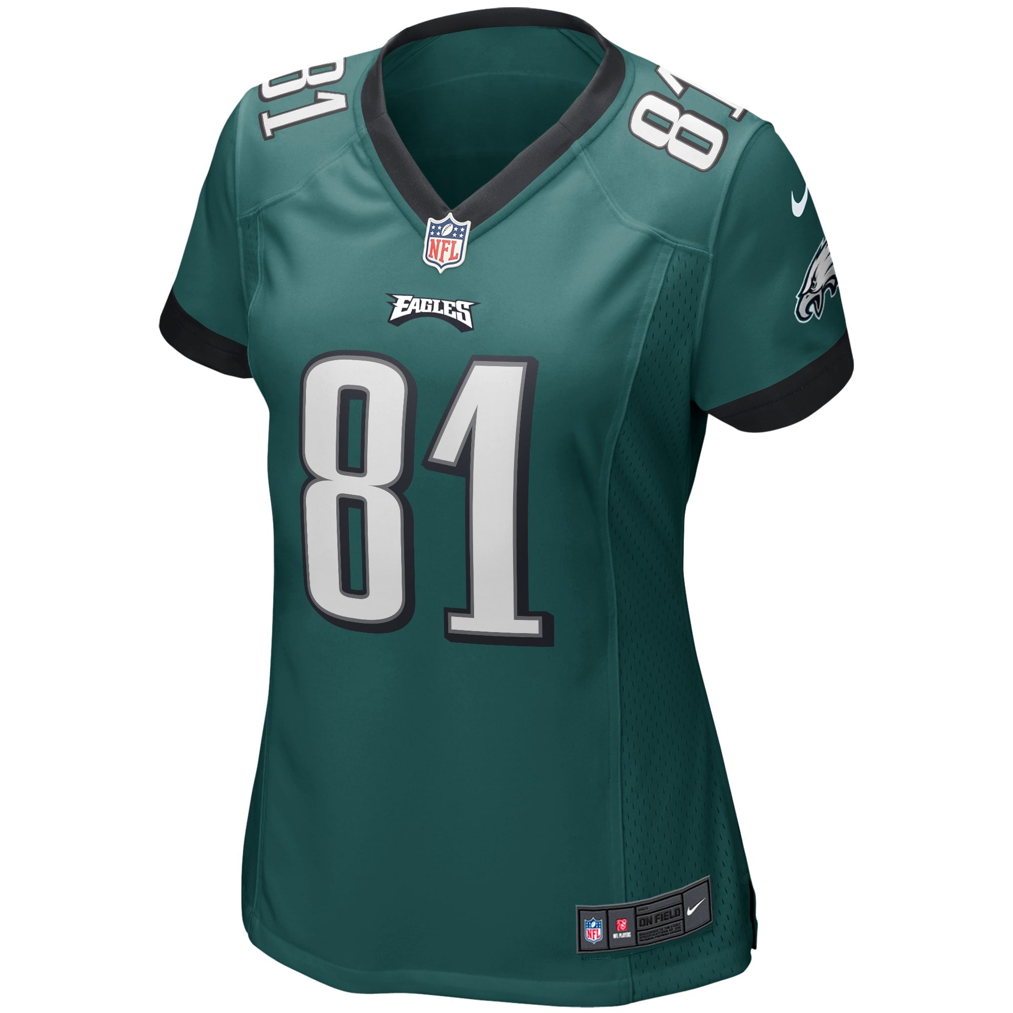 Women's Nike Terrell Owens Midnight Green Philadelphia Eagles Game Retired Player Jersey - vstockx