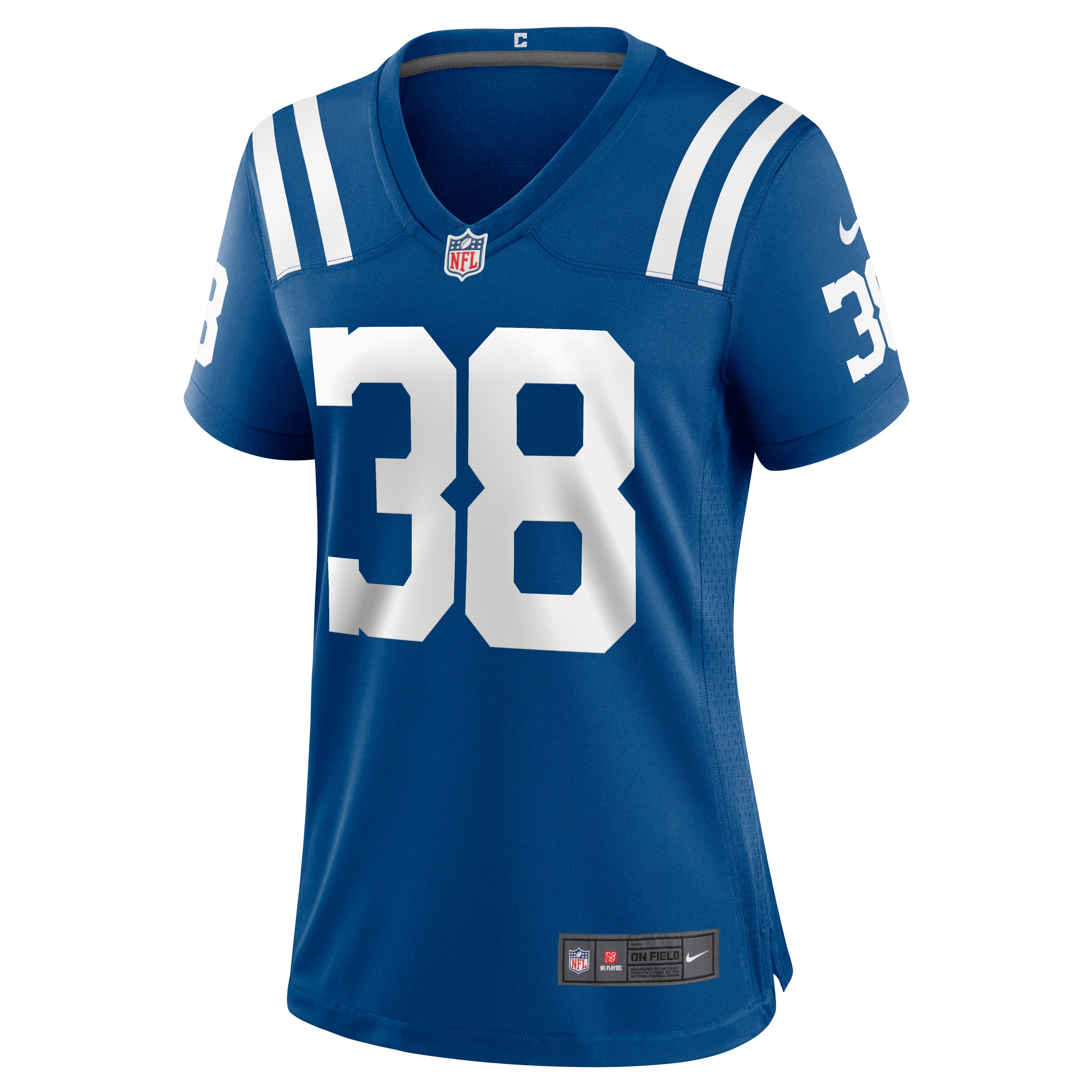 T.J. Carrie Indianapolis Colts Nike Women's Game Jersey - Royal - vstockx