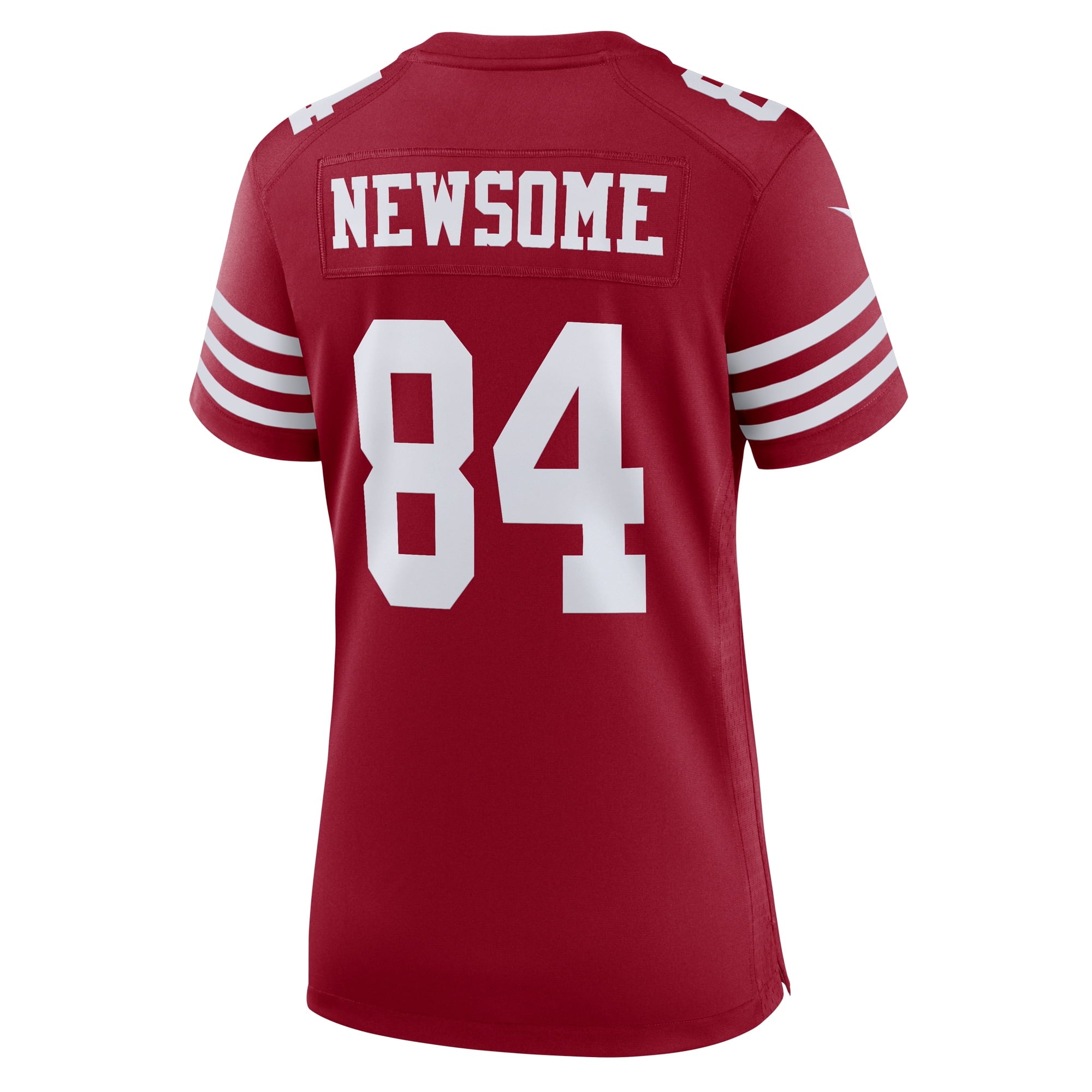 Women's Nike Dazz Newsome Scarlet San Francisco 49ers Team Game Jersey - vstockx