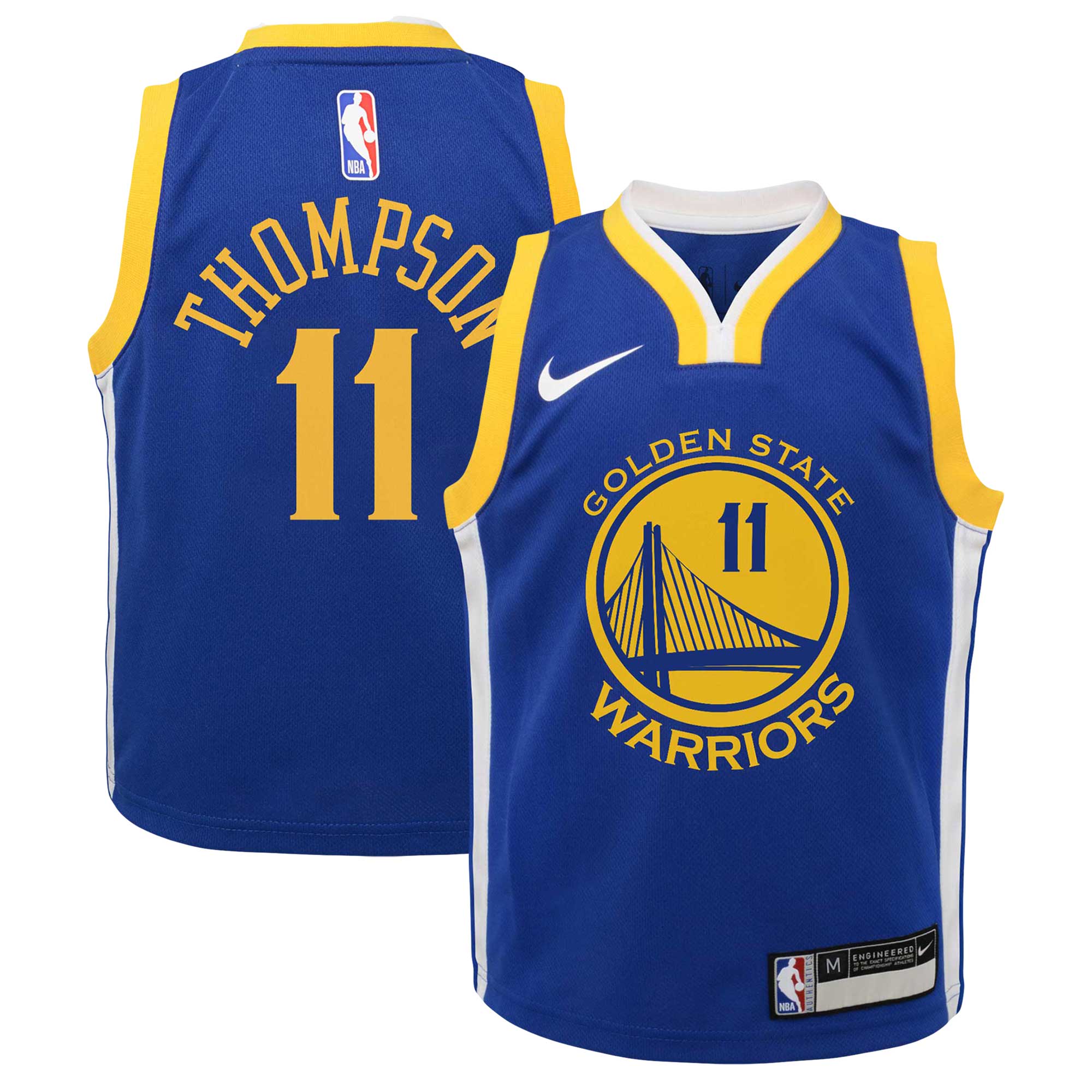 Klay Thompson Golden State Warriors Nike Toddler Swingman Player Jersey - Icon Edition - Royal - vstockx
