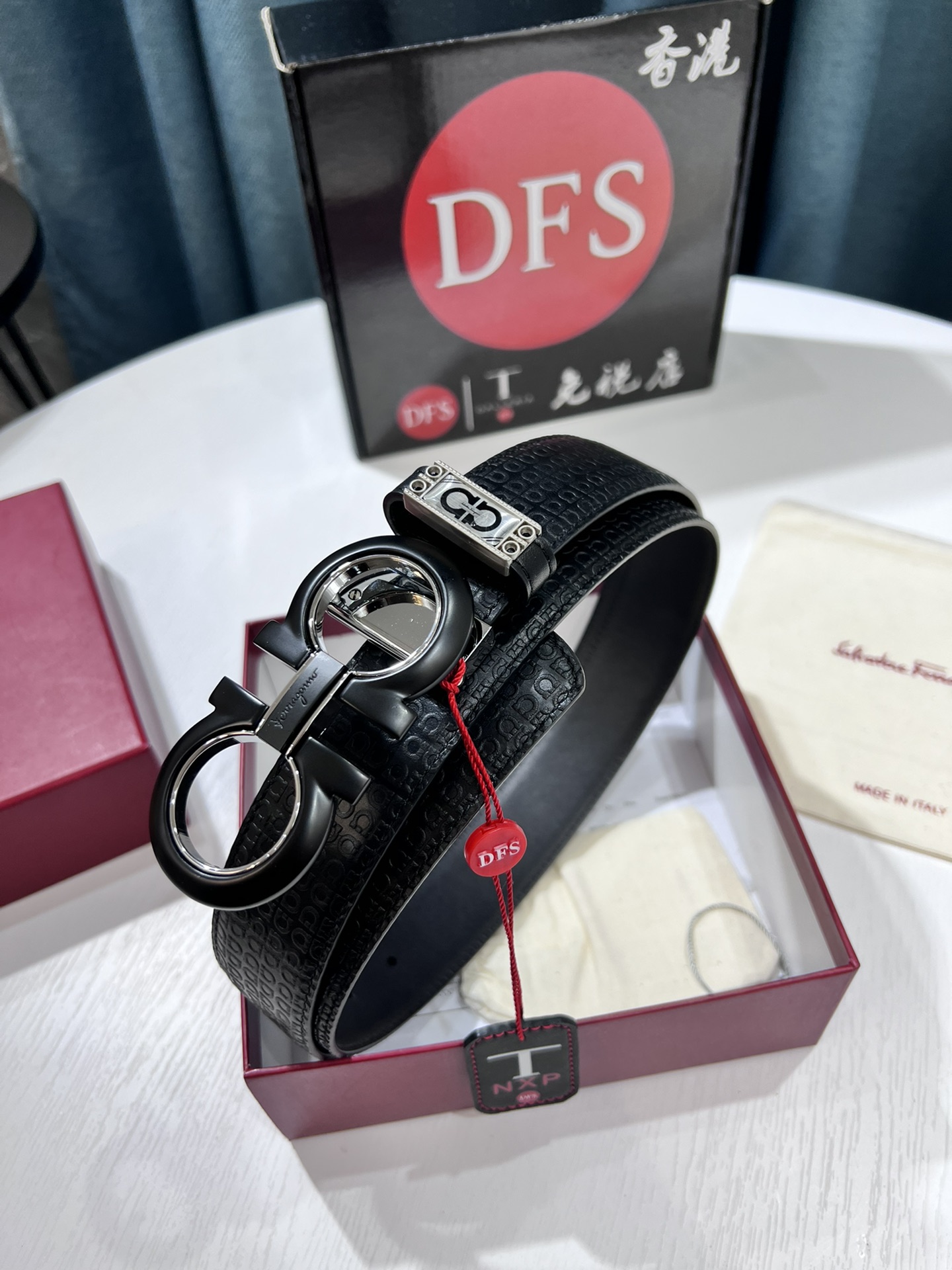 Streetwear Belt Ferragamo 319559 size:3.5cm - vstockx