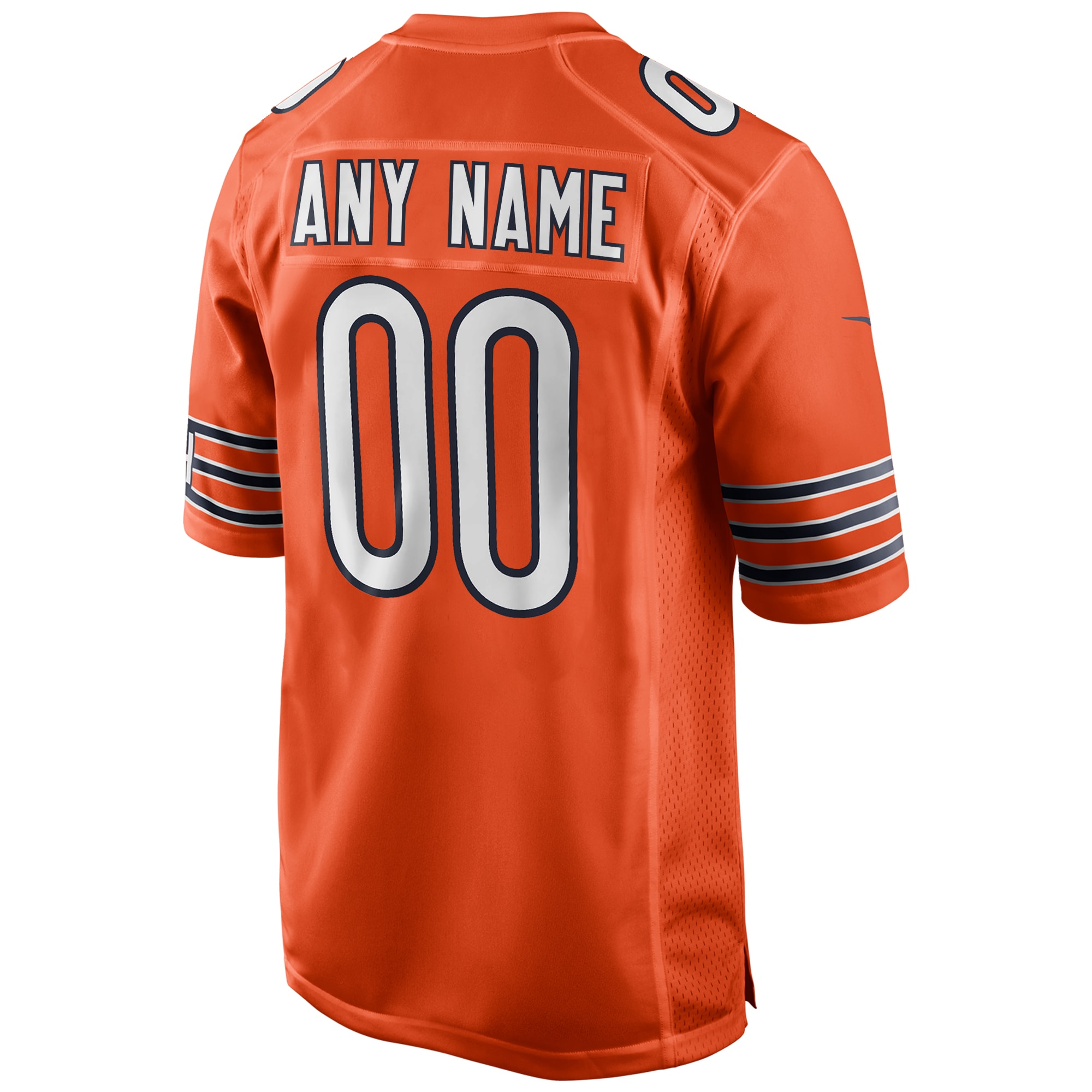 Chicago Bears Nike Alternate Custom Game Jersey - Orange - vstockx