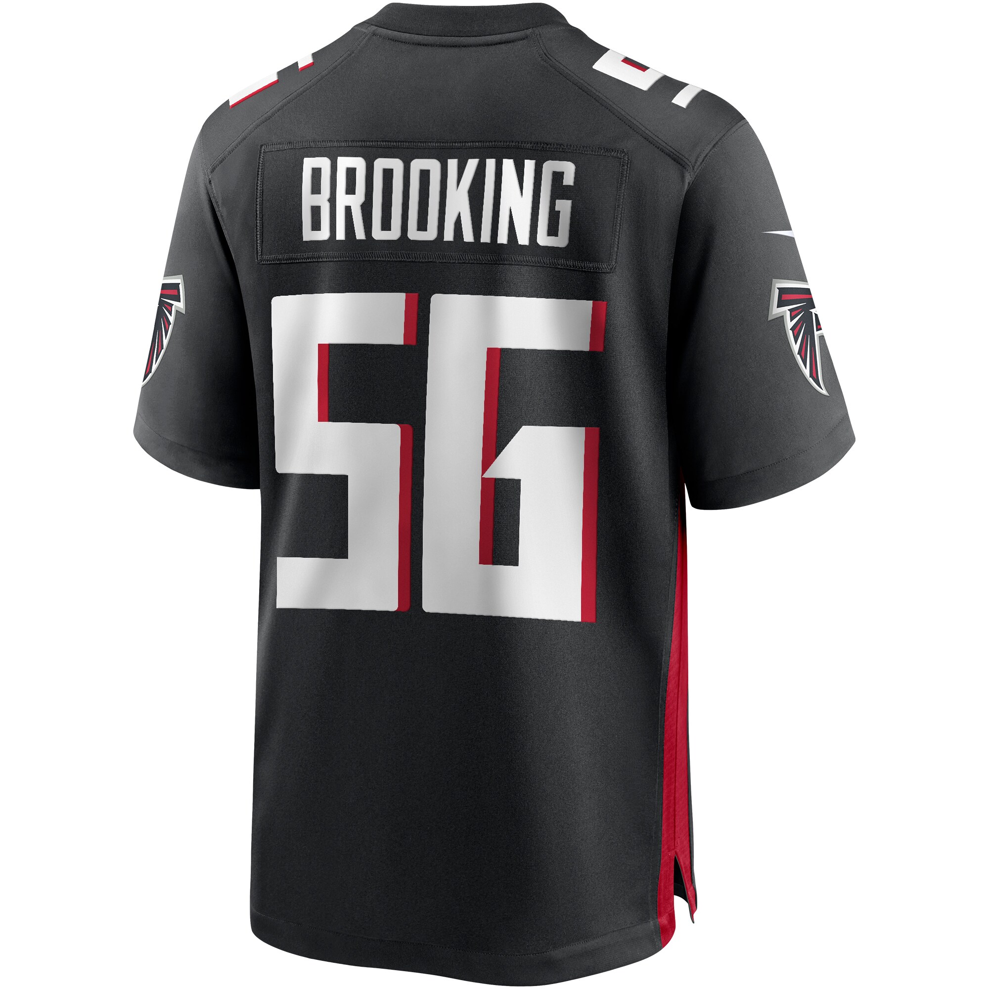 Keith Brooking Atlanta Falcons Nike Game Retired Player Jersey - Black - vstockx