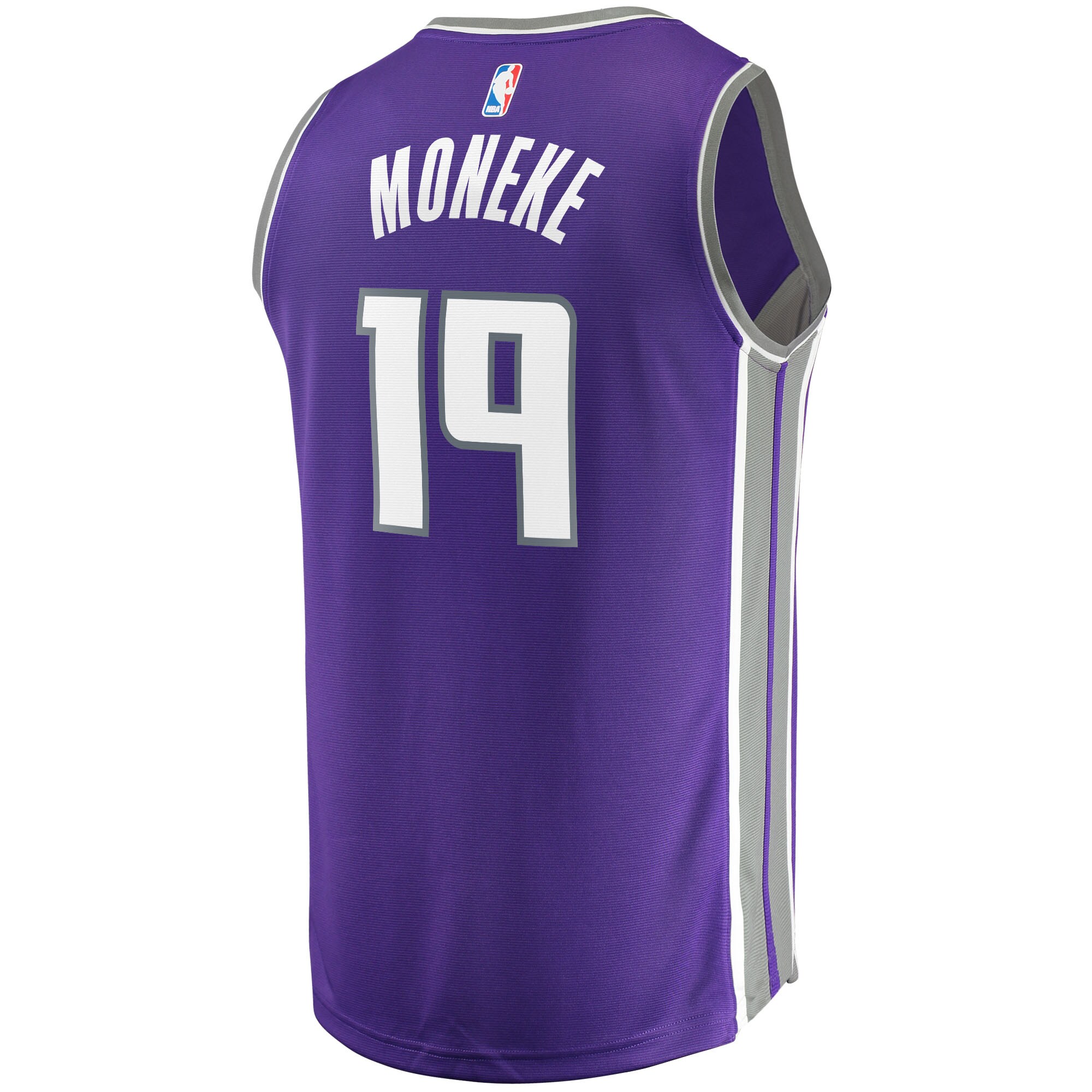 Chima Moneke Sacramento Kings Fanatics Branded Fast Break Replica Jersey - Icon Edition - Purple - vstockx