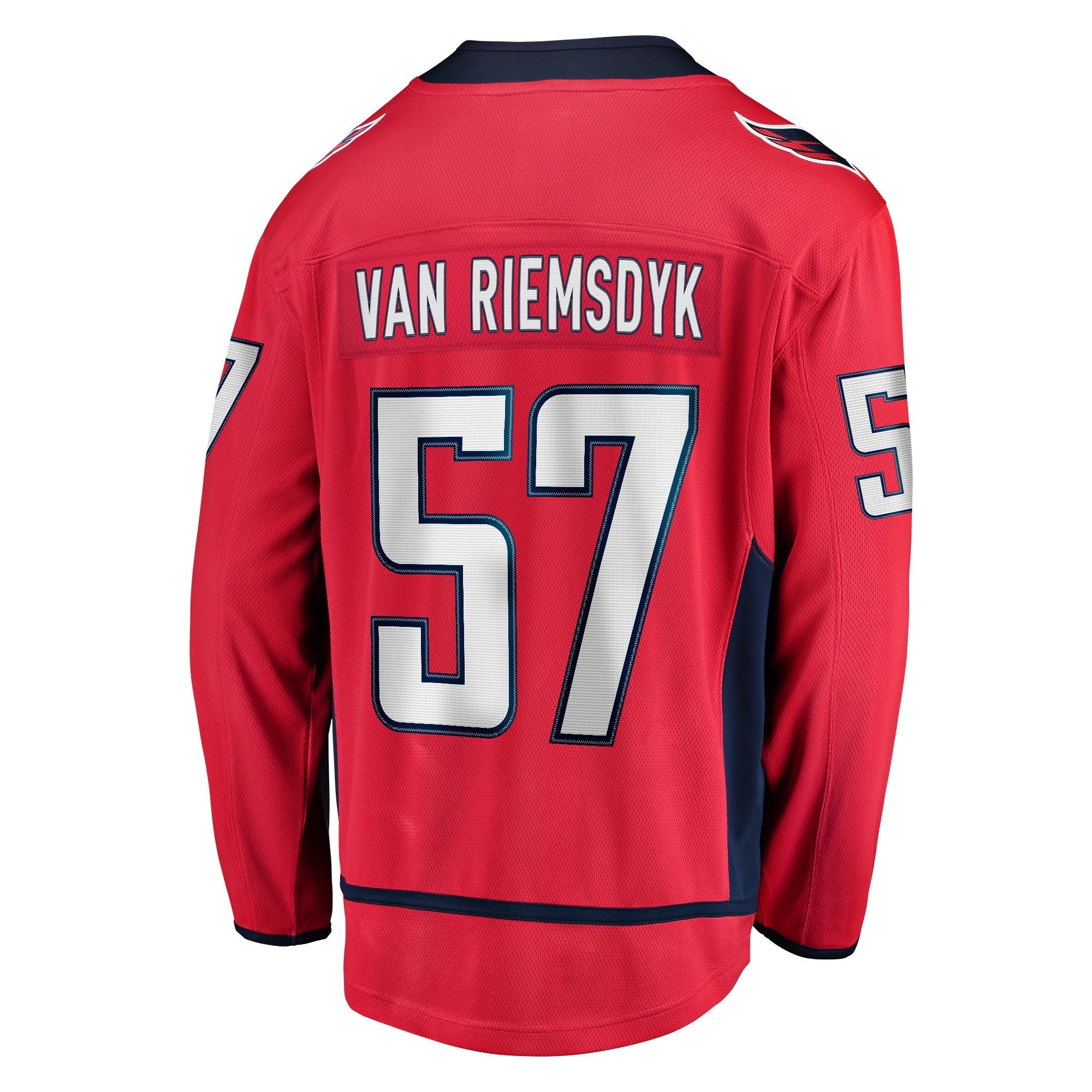Men's Fanatics Branded Trevor van Riemsdyk Red Washington Capitals Home Breakaway Jersey - vstockx