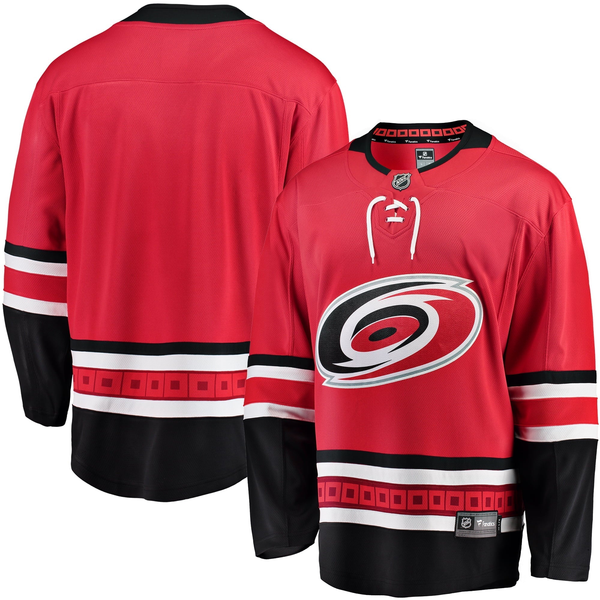 Men's Fanatics Branded Red Carolina Hurricanes Breakaway Home Jersey - vstockx