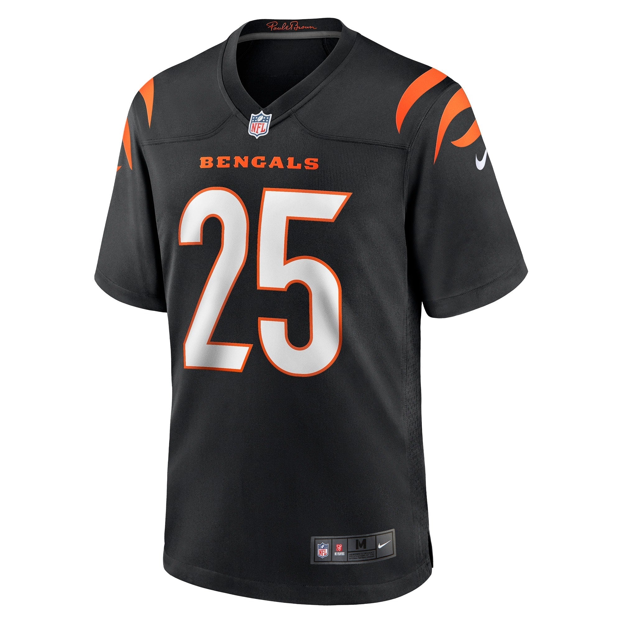 Men's Nike Chris Evans Black Cincinnati Bengals Game Jersey - vstockx