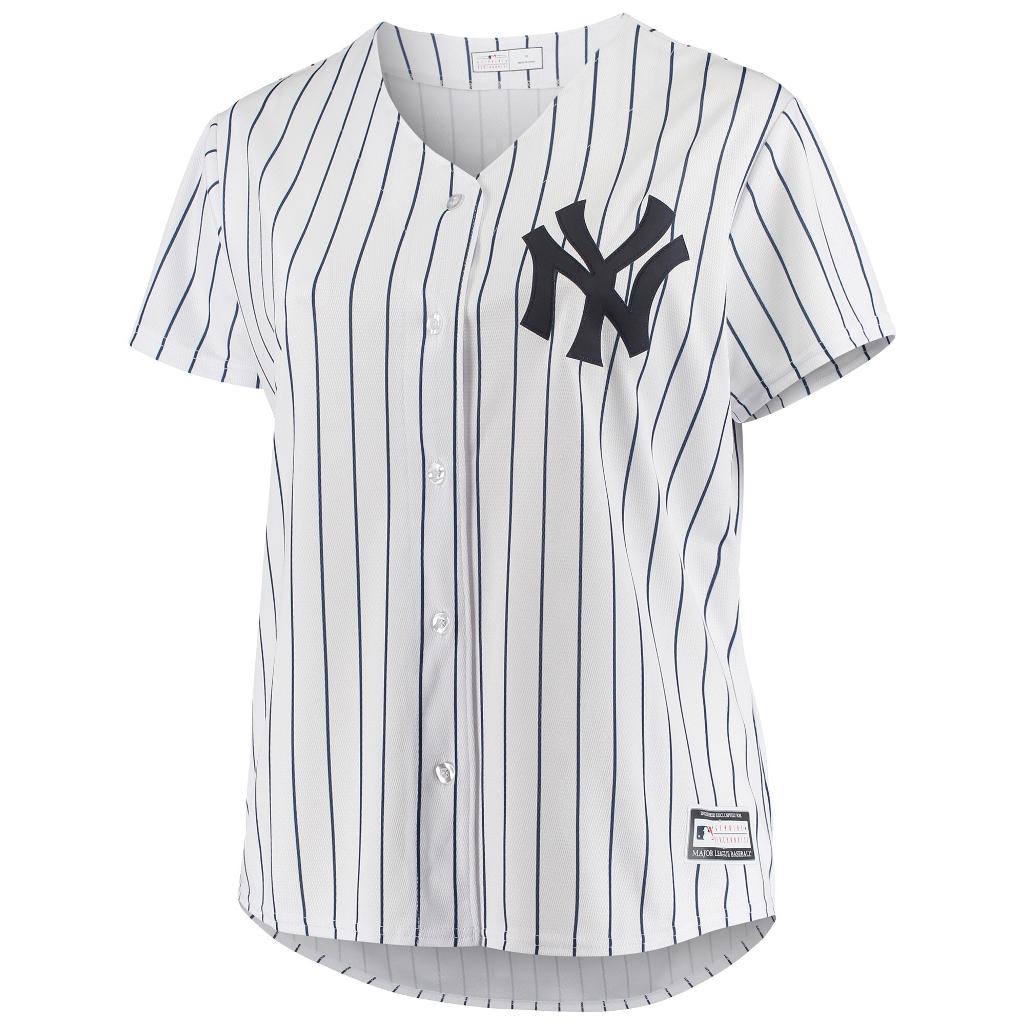 Aaron Judge New York Yankees Women's Plus Size Replica Player Jersey - White - vstockx