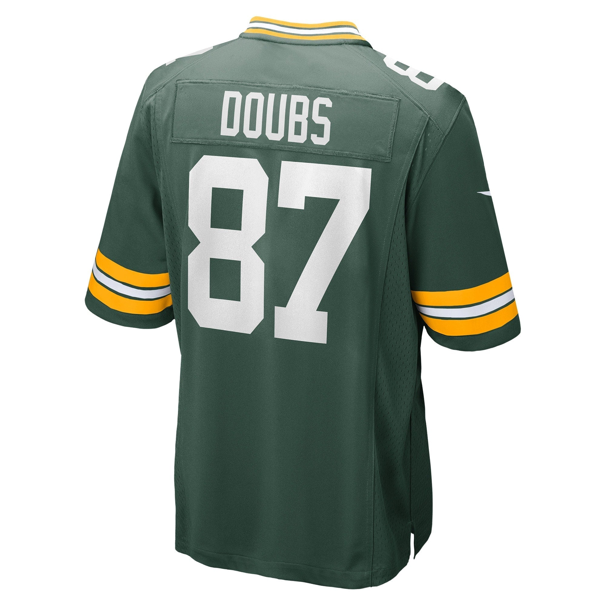 Men's Nike Romeo Doubs Green Green Bay Packers Game Player Jersey - vstockx