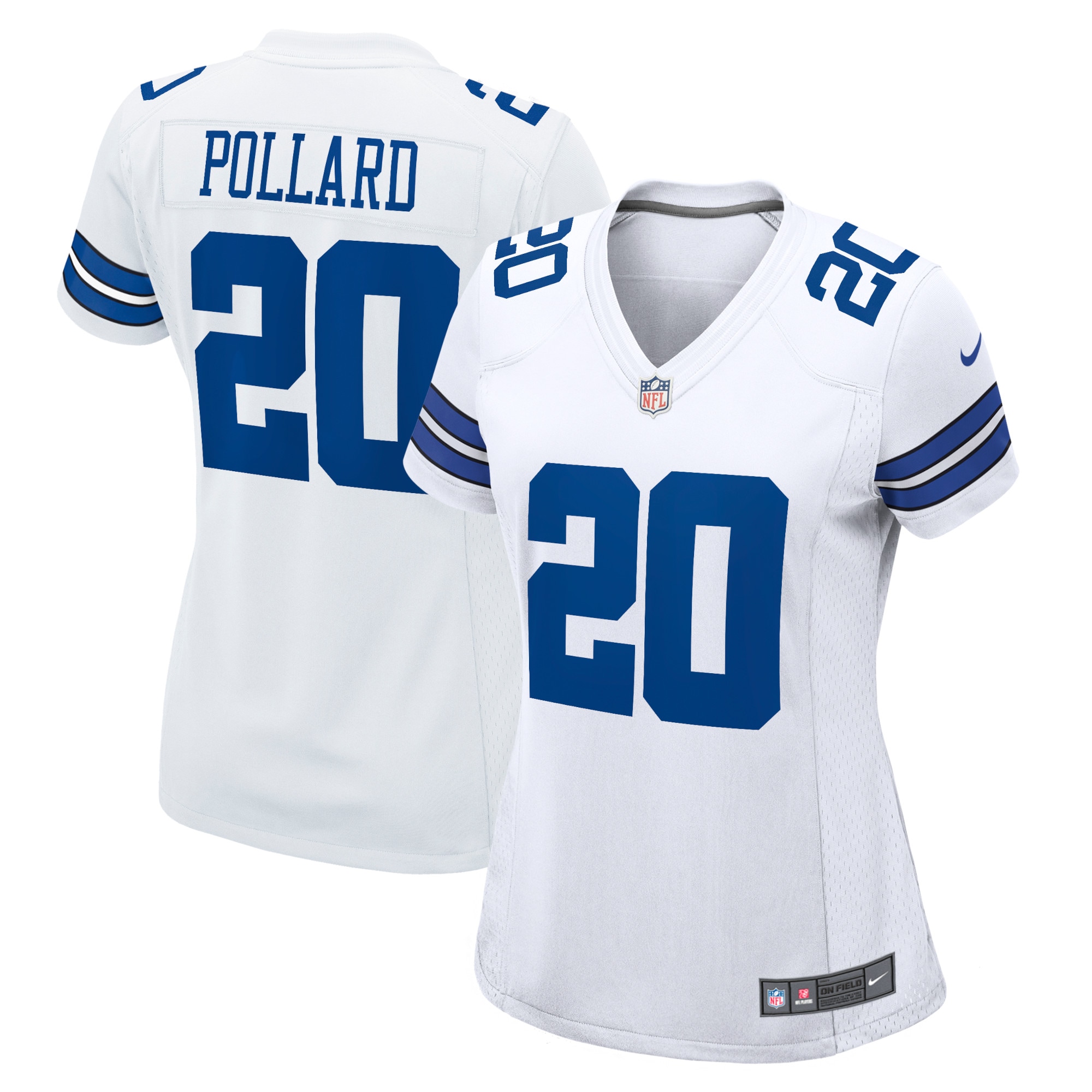 Tony Pollard Dallas Cowboys Nike Women's Game Player Jersey - White - vstockx