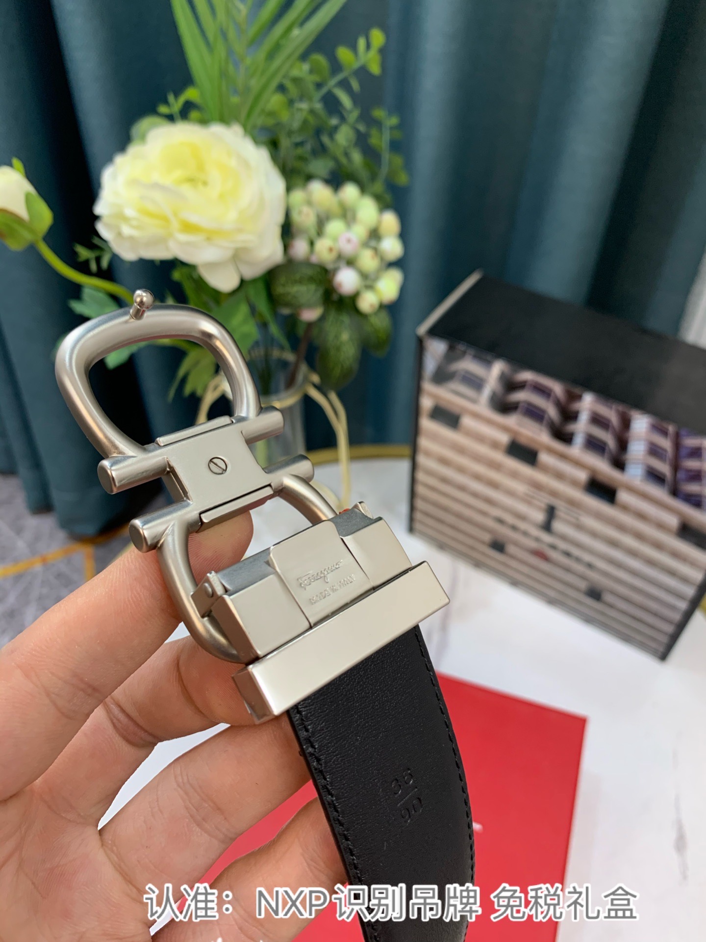 Streetwear Belt Ferragamo 319123 size:3.5cm - vstockx