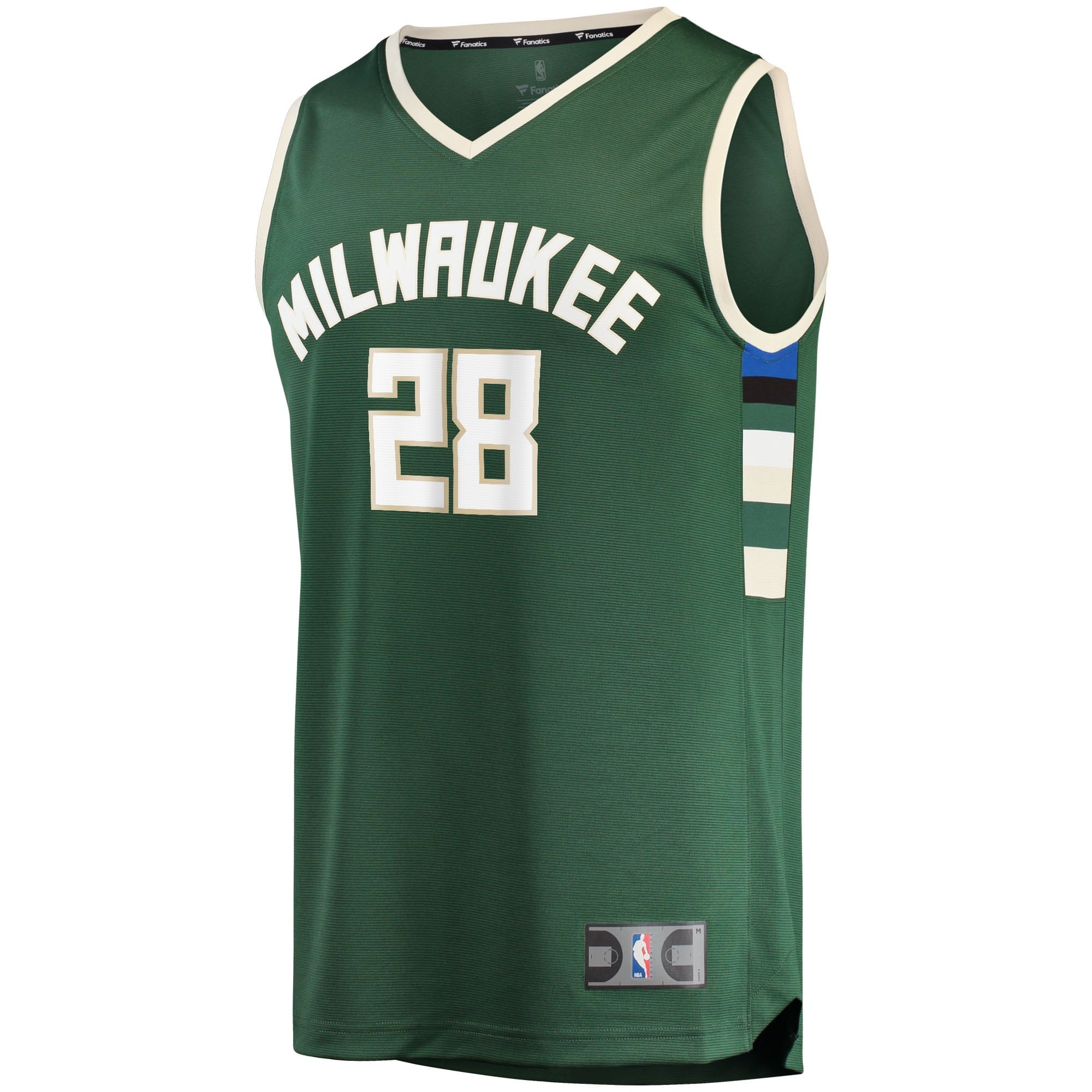 Men's Fanatics Branded Lindell Wigginton Green Milwaukee Bucks 2021/22 Fast Break Replica Jersey - Icon Edition - vstockx