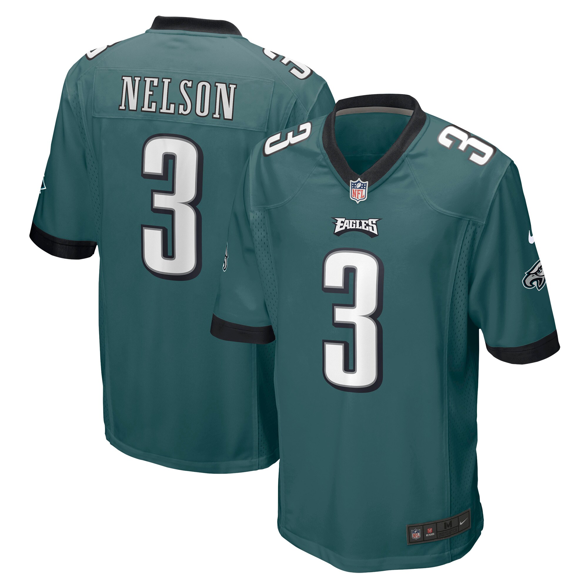 Steven Nelson Philadelphia Eagles Nike Game Jersey - Midnight Green - vstockx