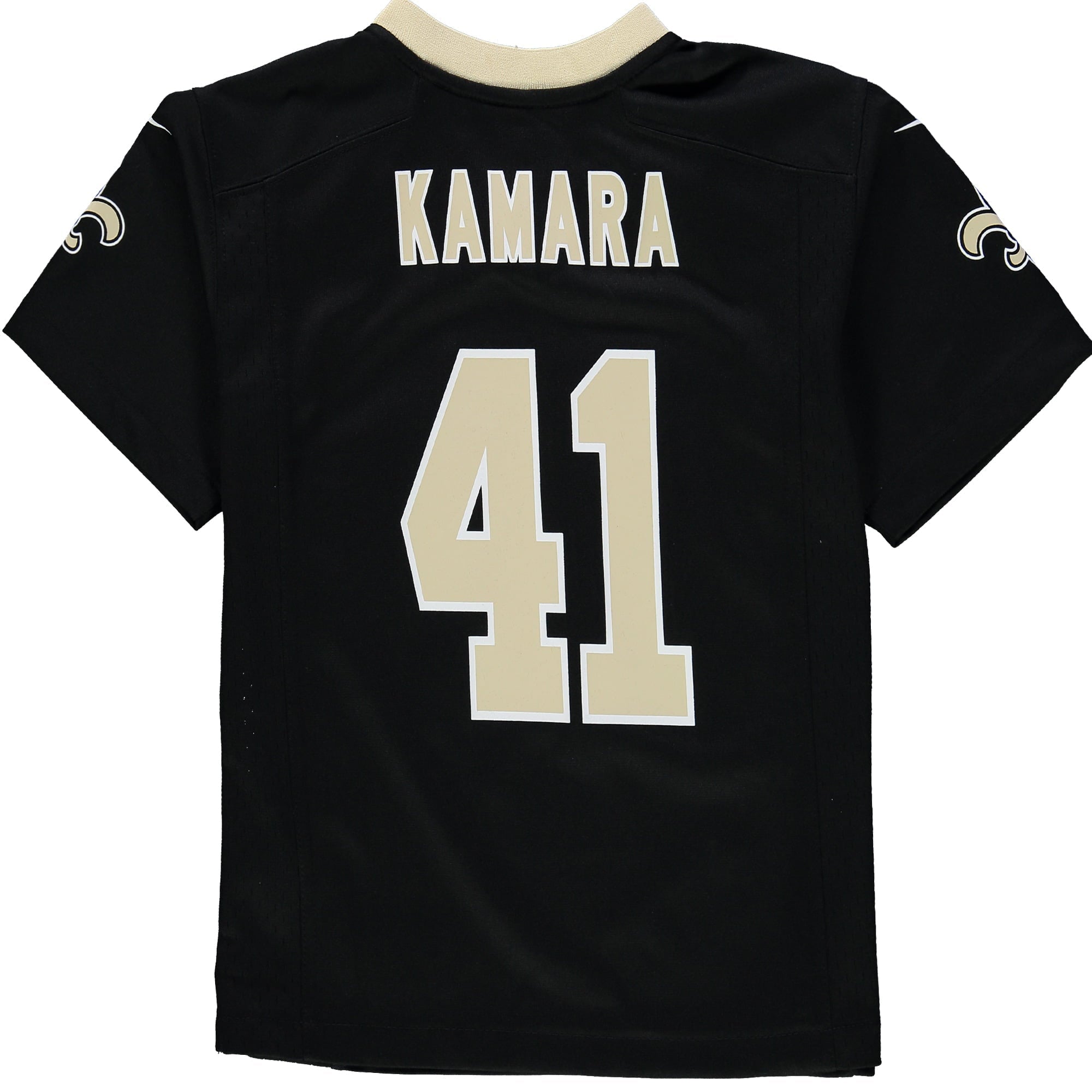 Preschool Nike Alvin Kamara Black New Orleans Saints Game Jersey - vstockx