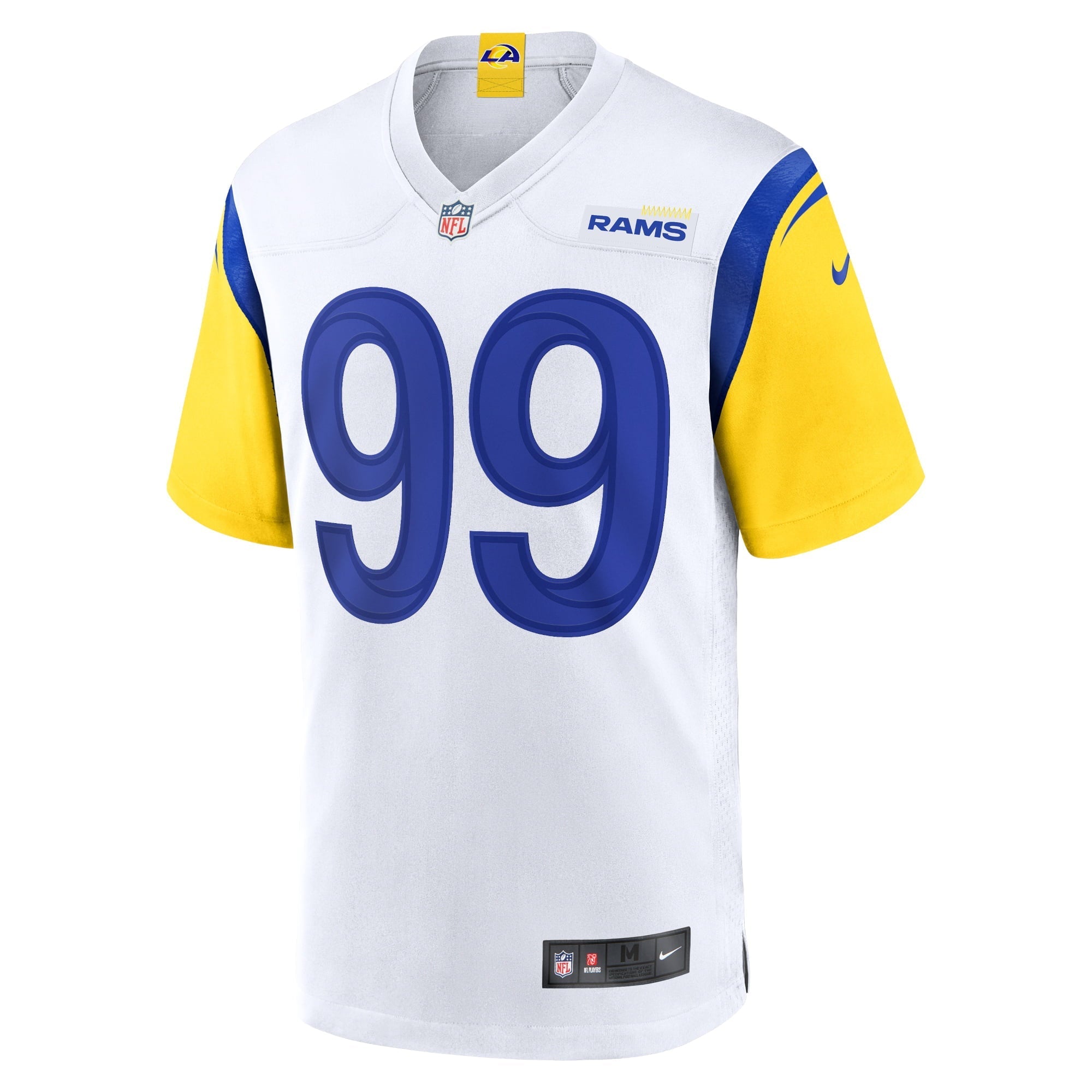 Men's Nike White Aaron Donald Los Angeles Rams Alternate Game Jersey - vstockx