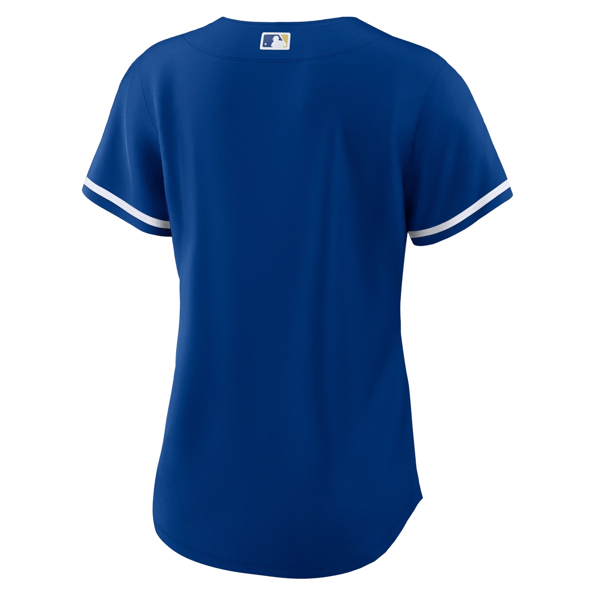 Women's Nike Royal Kansas City Royals Alternate Replica Team Logo Jersey - vstockx