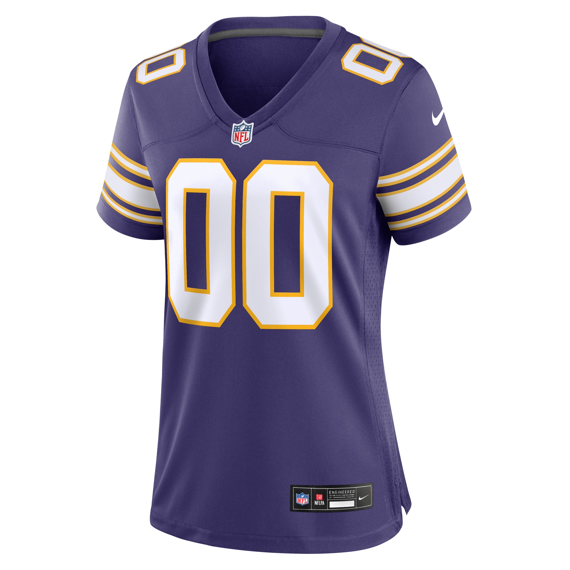 Minnesota Vikings Nike Women's Classic Custom Game Jersey - Purple - vstockx
