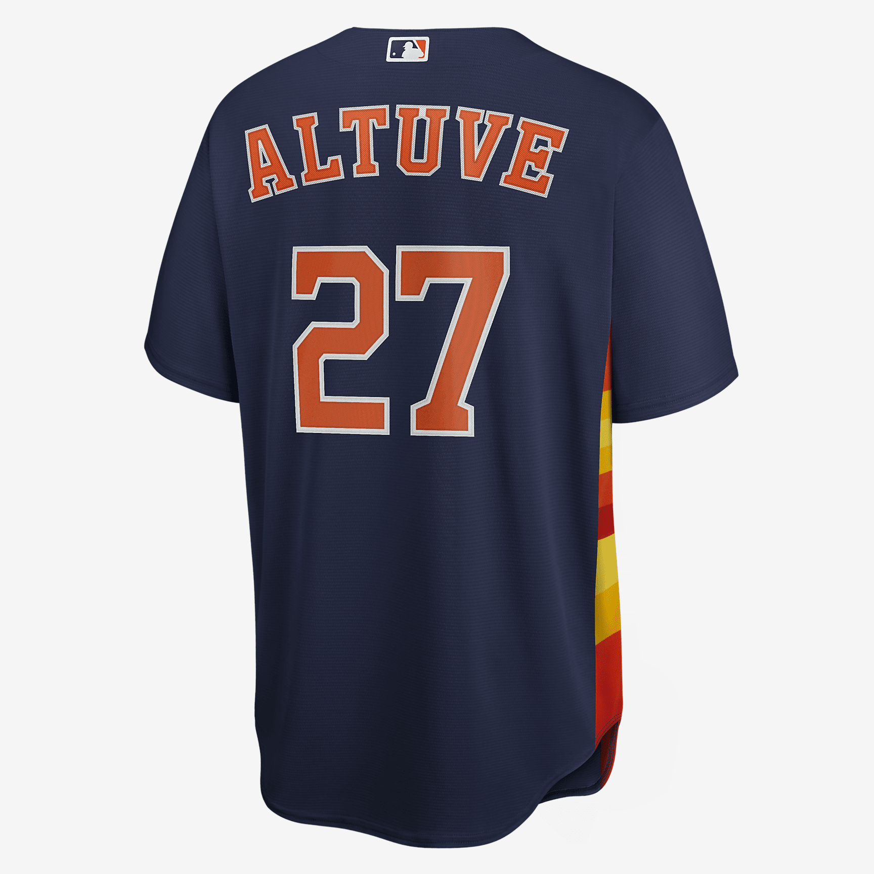 MLB Houston Astros (Jose Altuve) Men's Replica Baseball Jersey - Navy - vstockx
